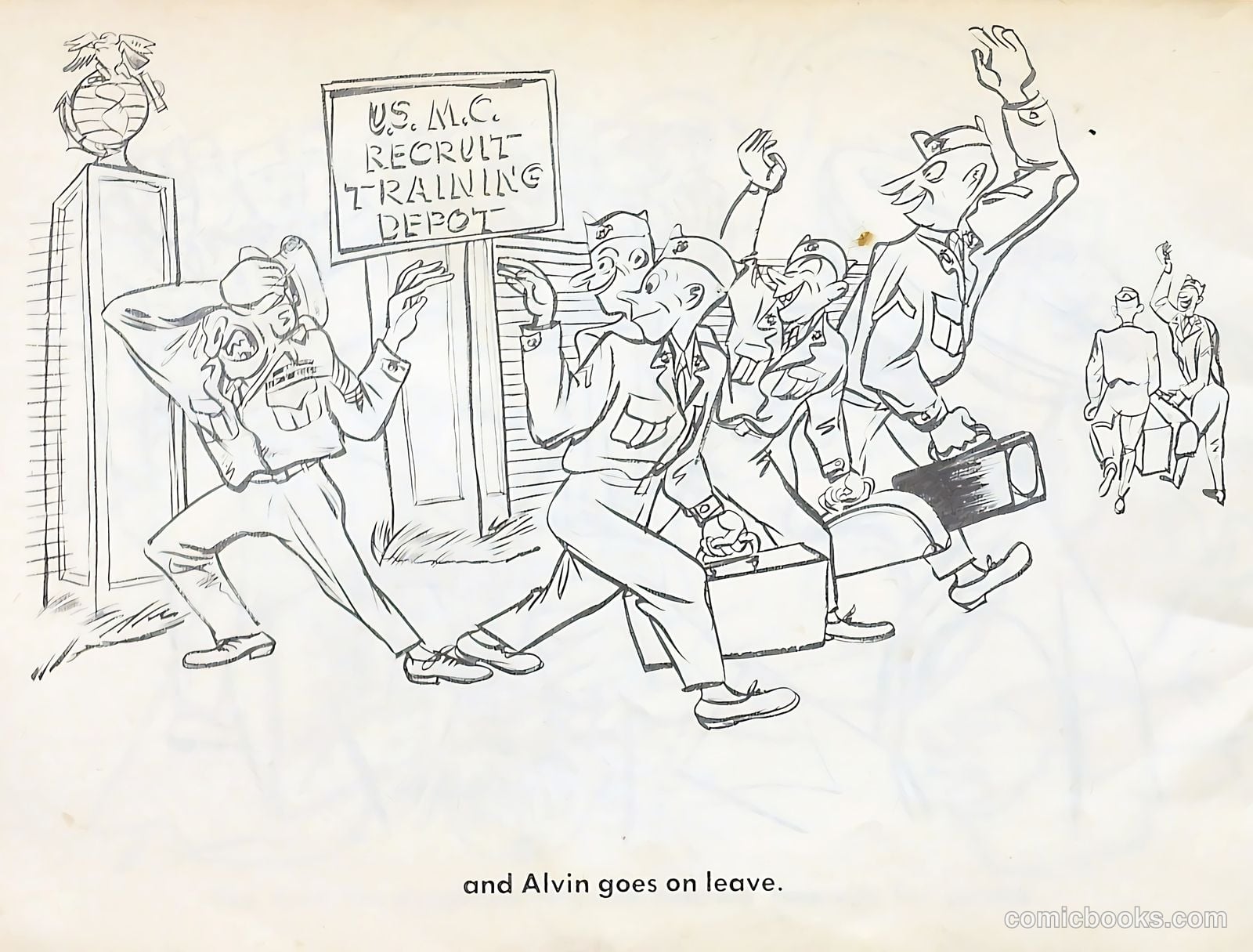 Boots and Boondocks #nn (1949) — page 49 of 51