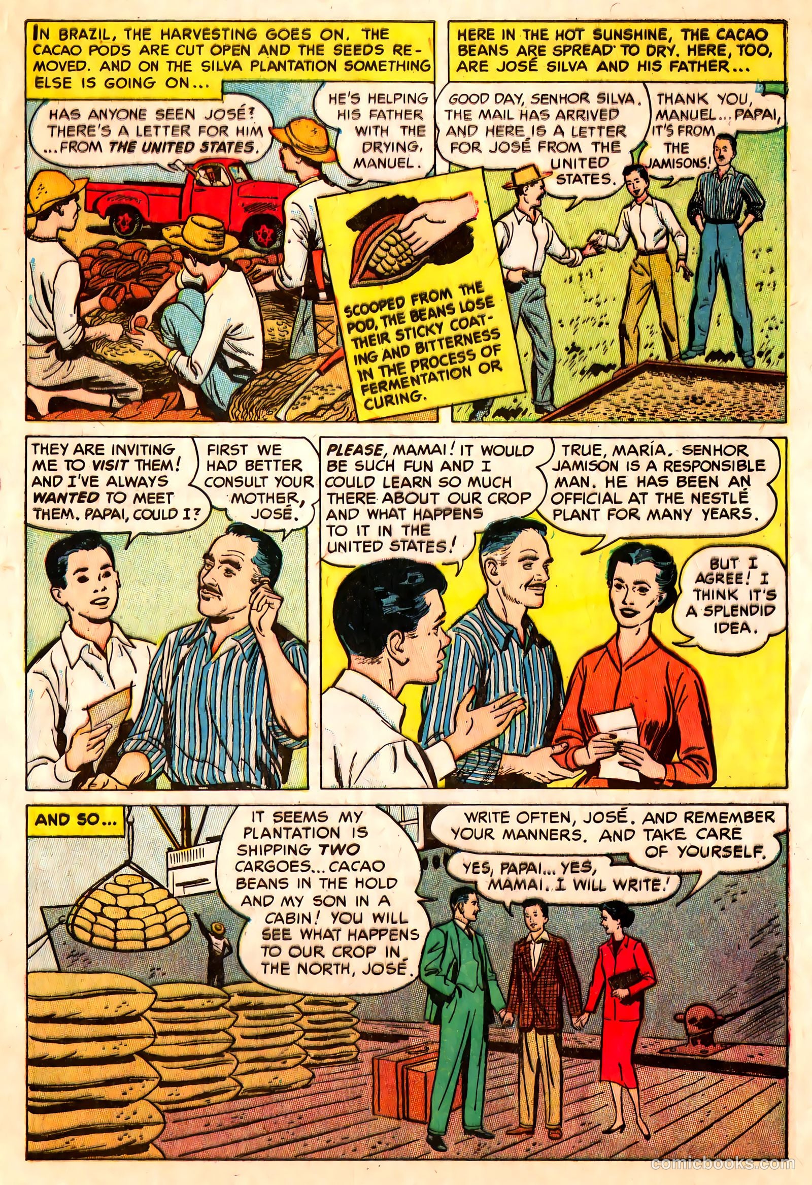 Chocolate - The Flavor of Friendship Around the World #nn (1955) — page 3 of 16