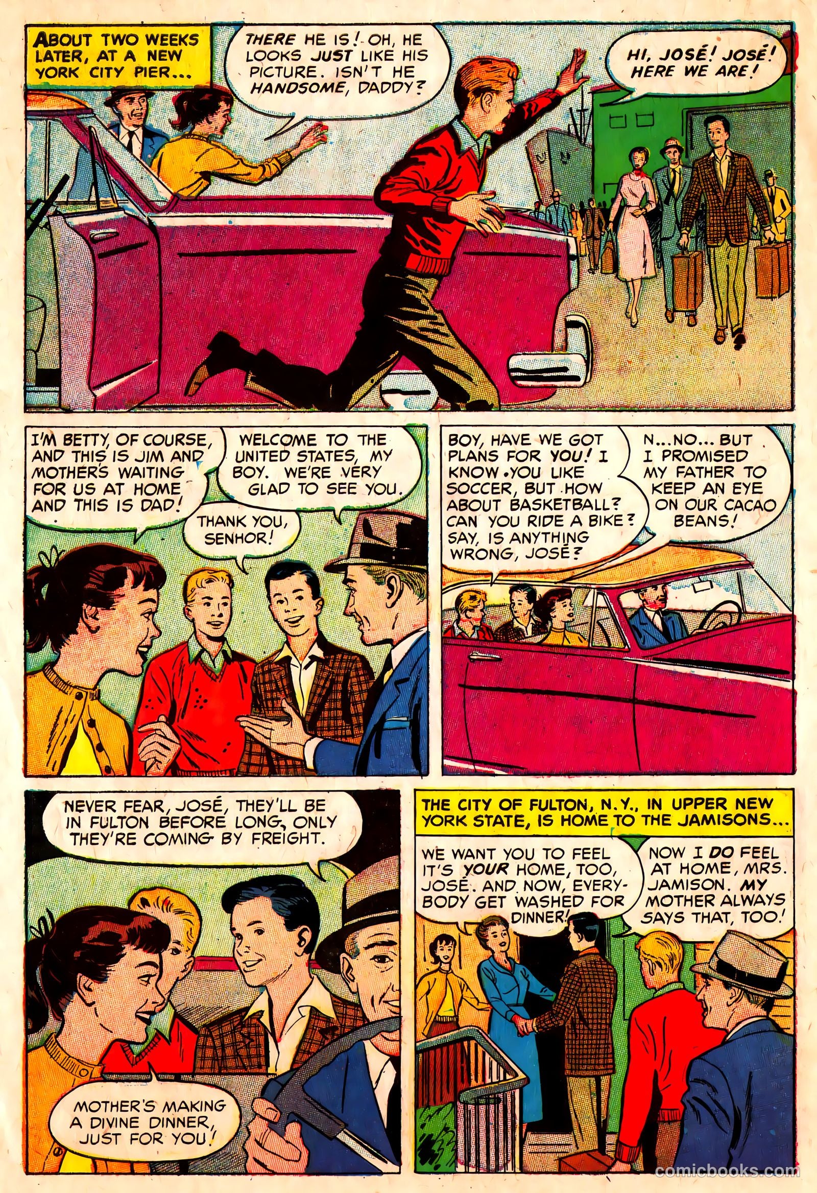 Chocolate - The Flavor of Friendship Around the World #nn (1955) — page 4 of 16