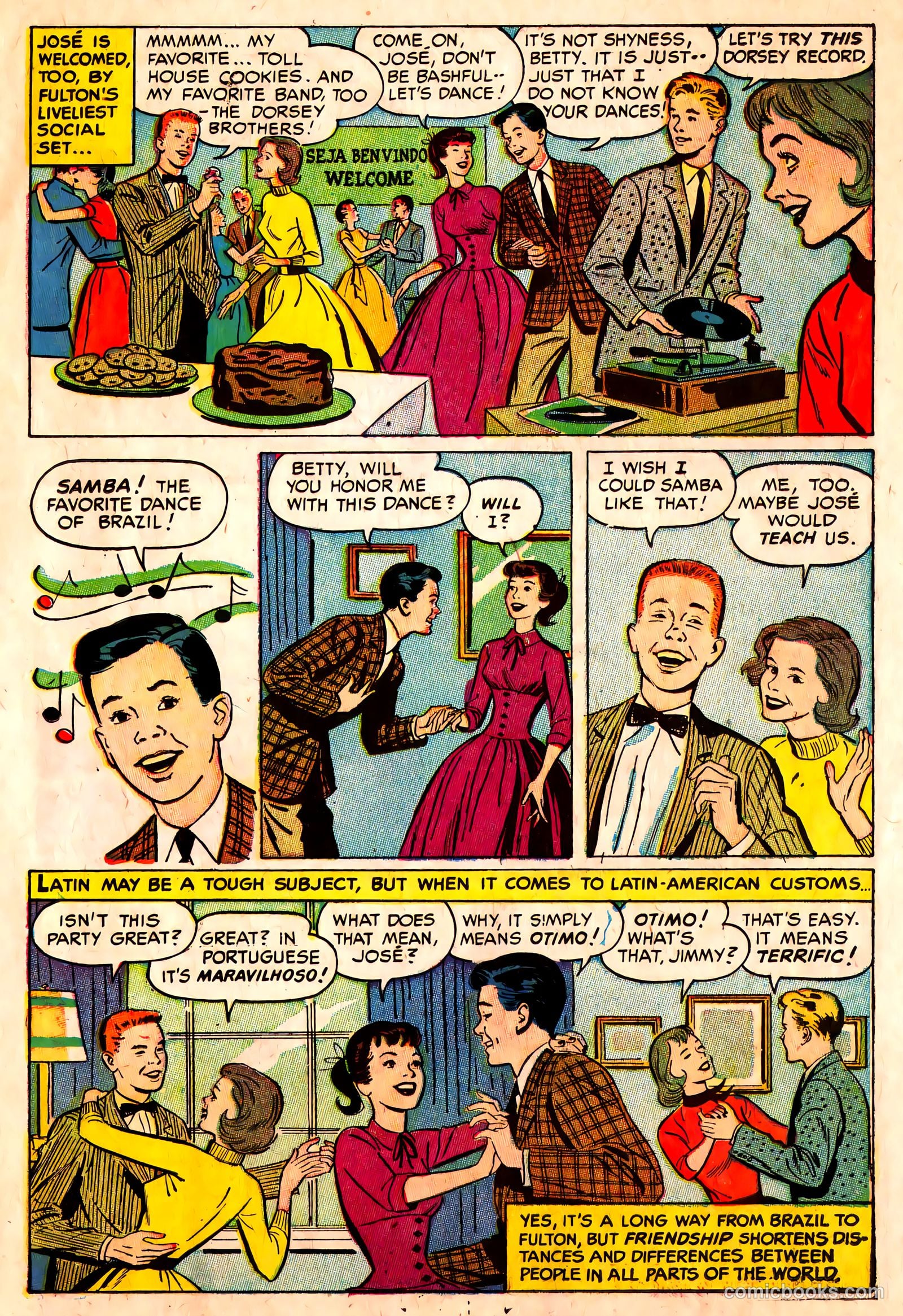 Chocolate - The Flavor of Friendship Around the World #nn (1955) — page 5 of 16