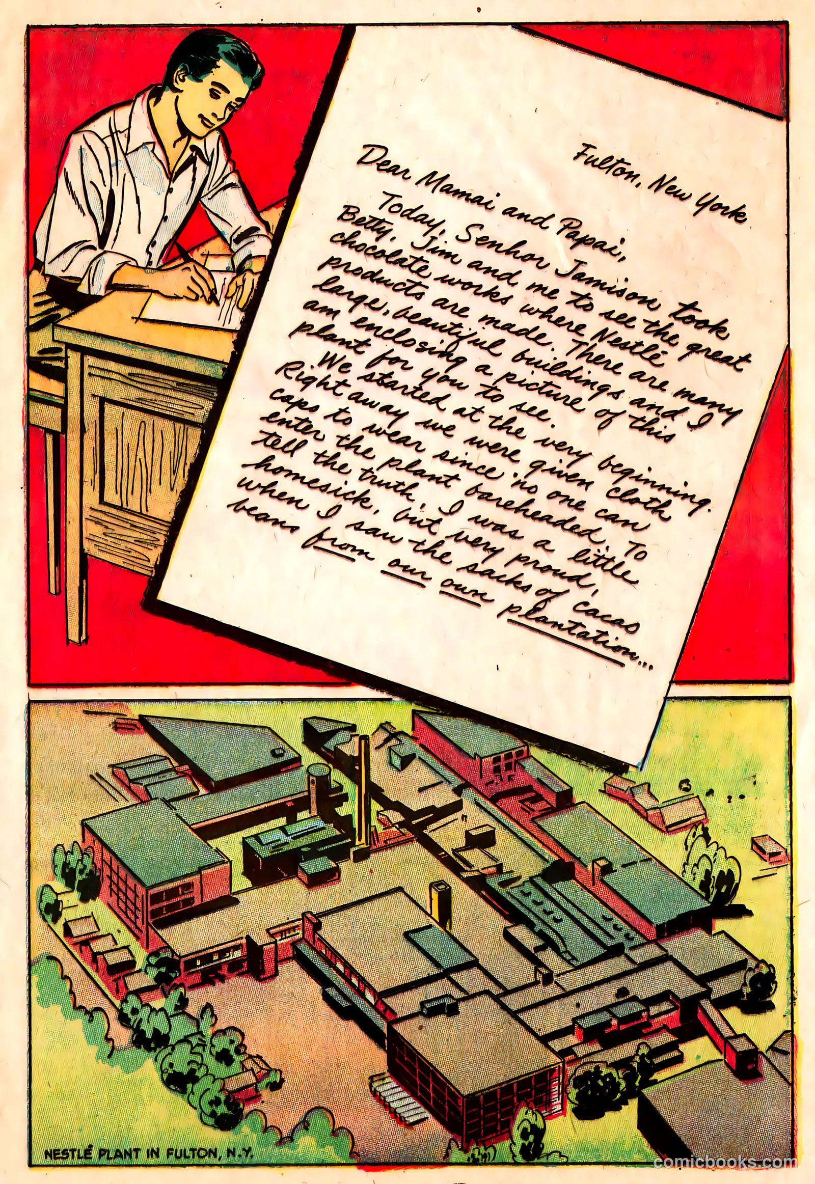 Chocolate - The Flavor of Friendship Around the World #nn (1955) — page 7 of 16
