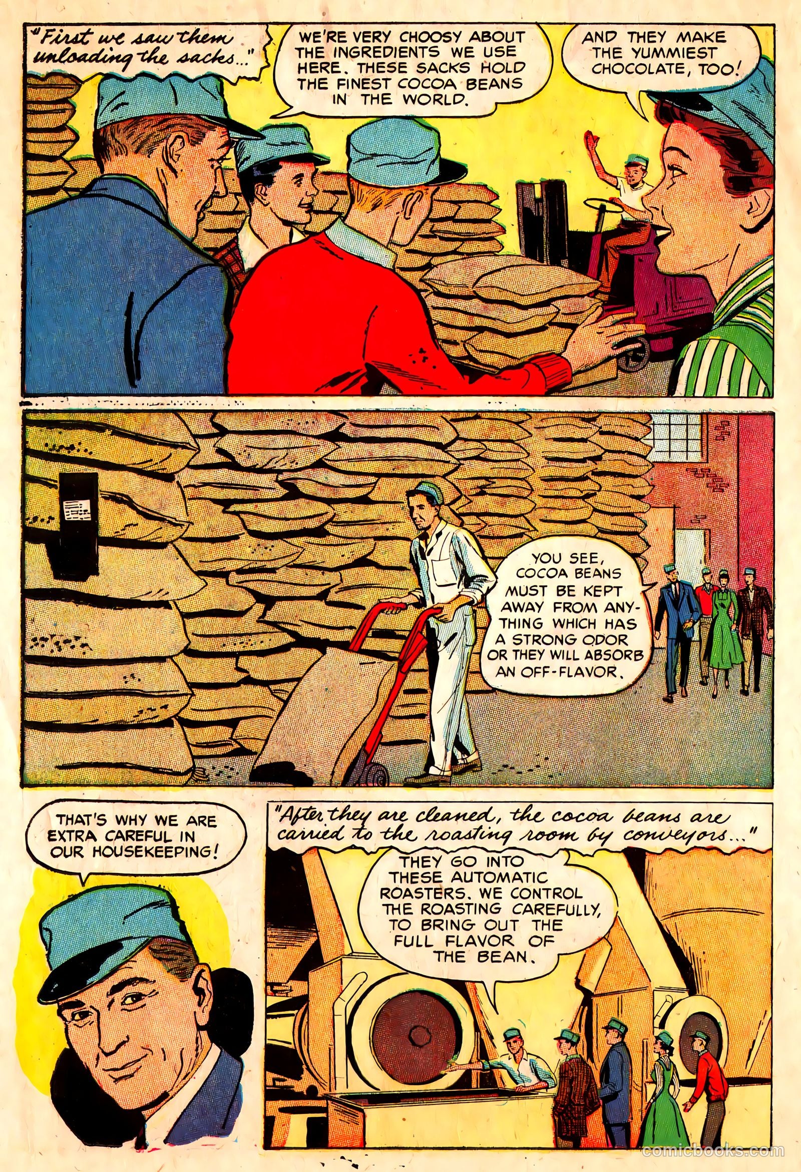 Chocolate - The Flavor of Friendship Around the World #nn (1955) — page 8 of 16