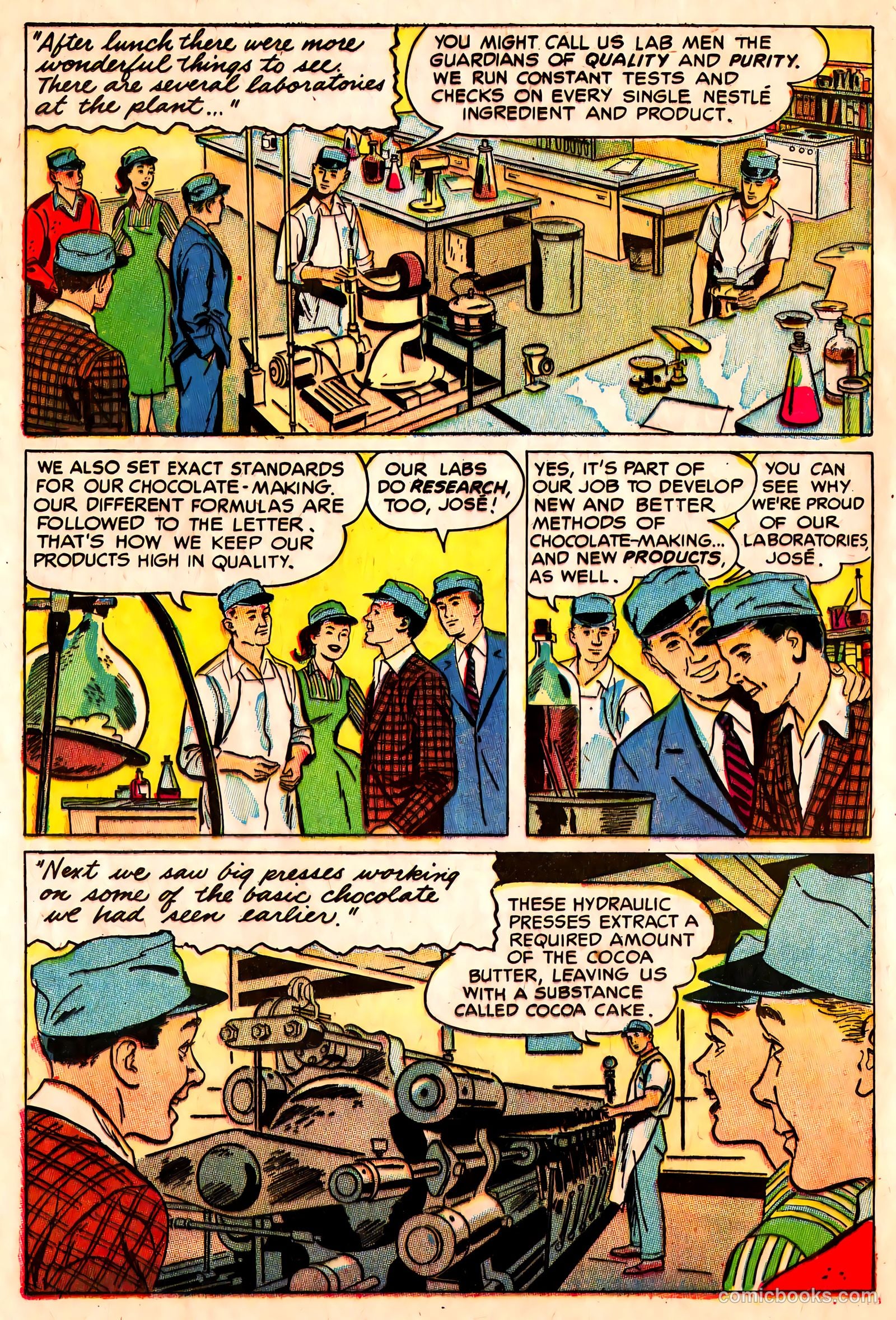 Chocolate - The Flavor of Friendship Around the World #nn (1955) — page 10 of 16