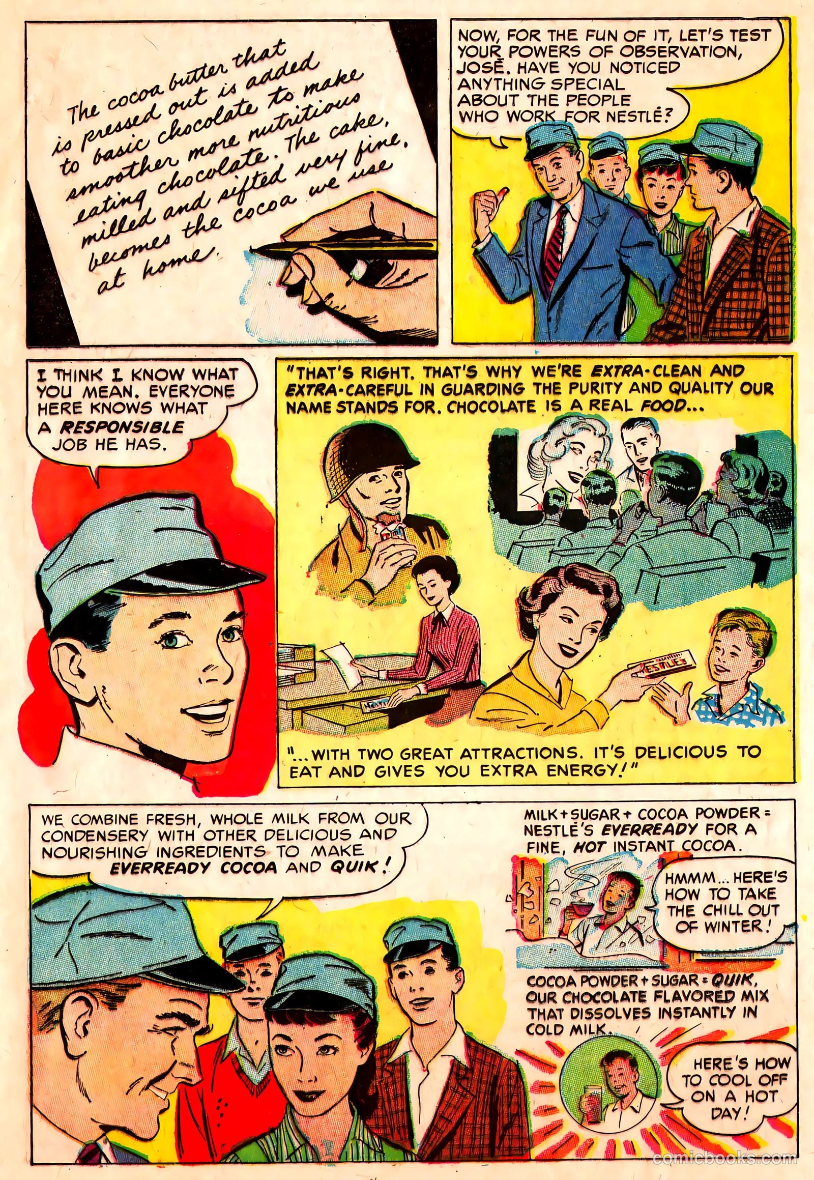 Chocolate - The Flavor of Friendship Around the World #nn (1955) — page 11 of 16