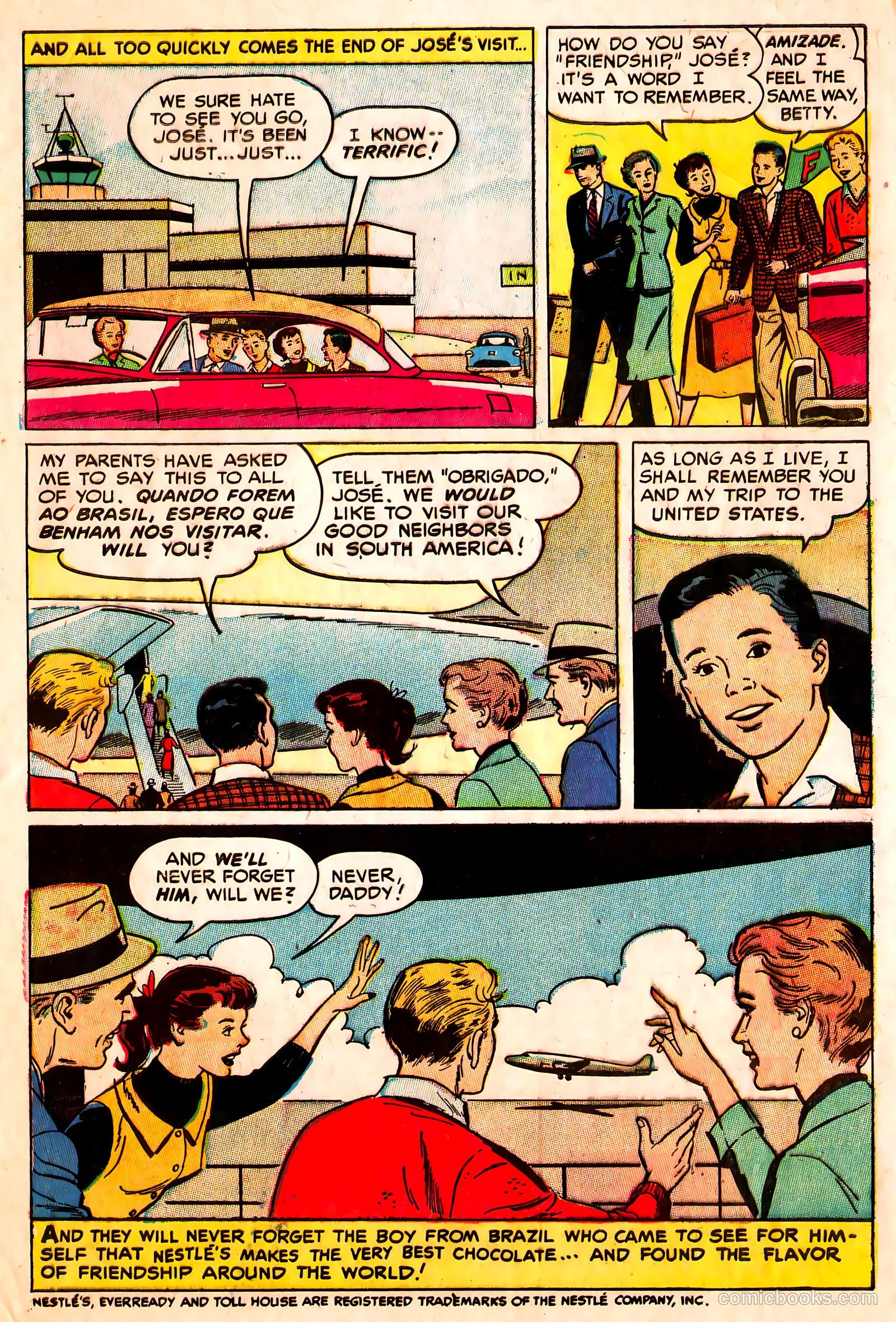 Chocolate - The Flavor of Friendship Around the World #nn (1955) — page 15 of 16