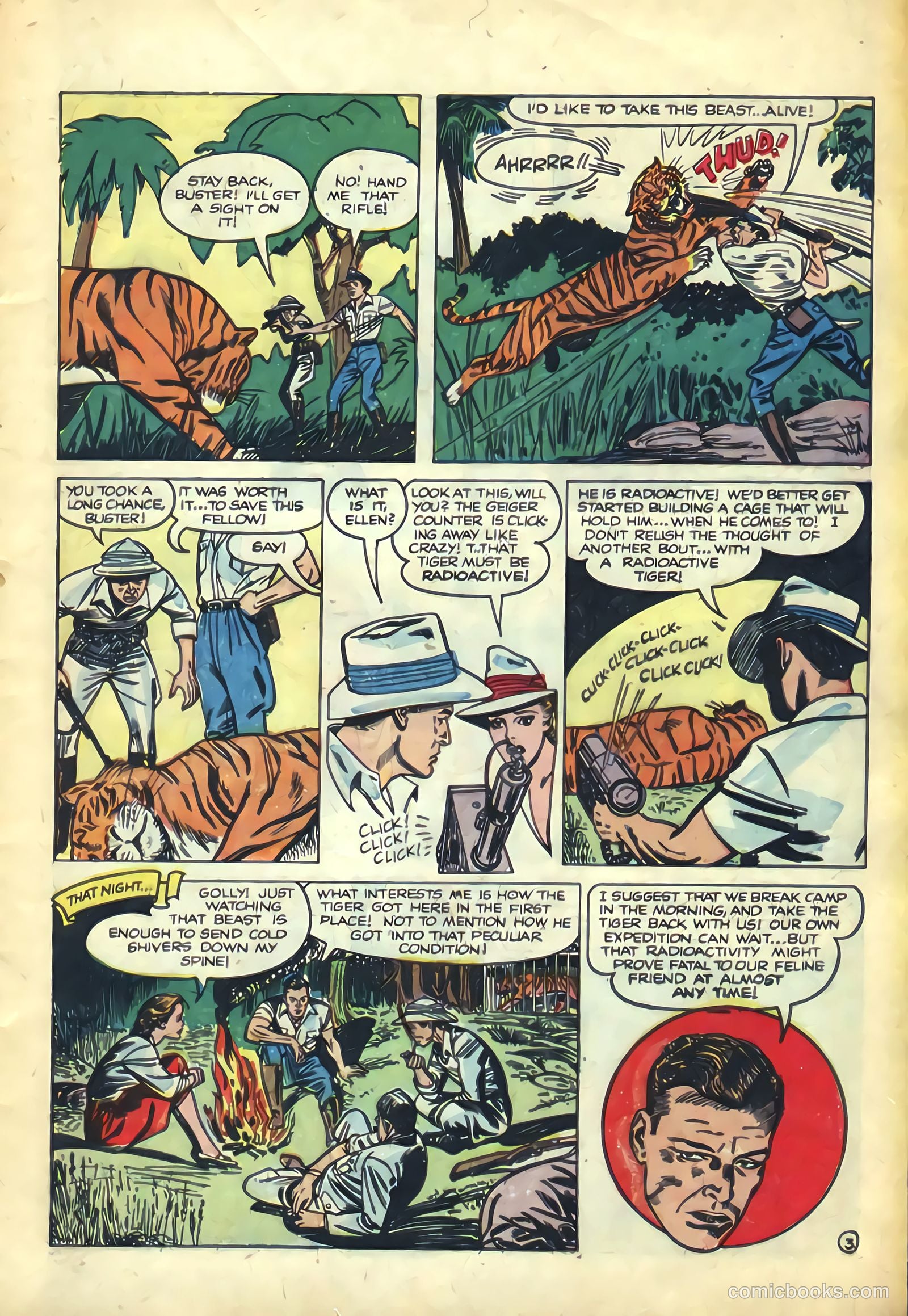 The Amazing Adventures of Buster Crabbe #3 (1955) — page 5 of 36