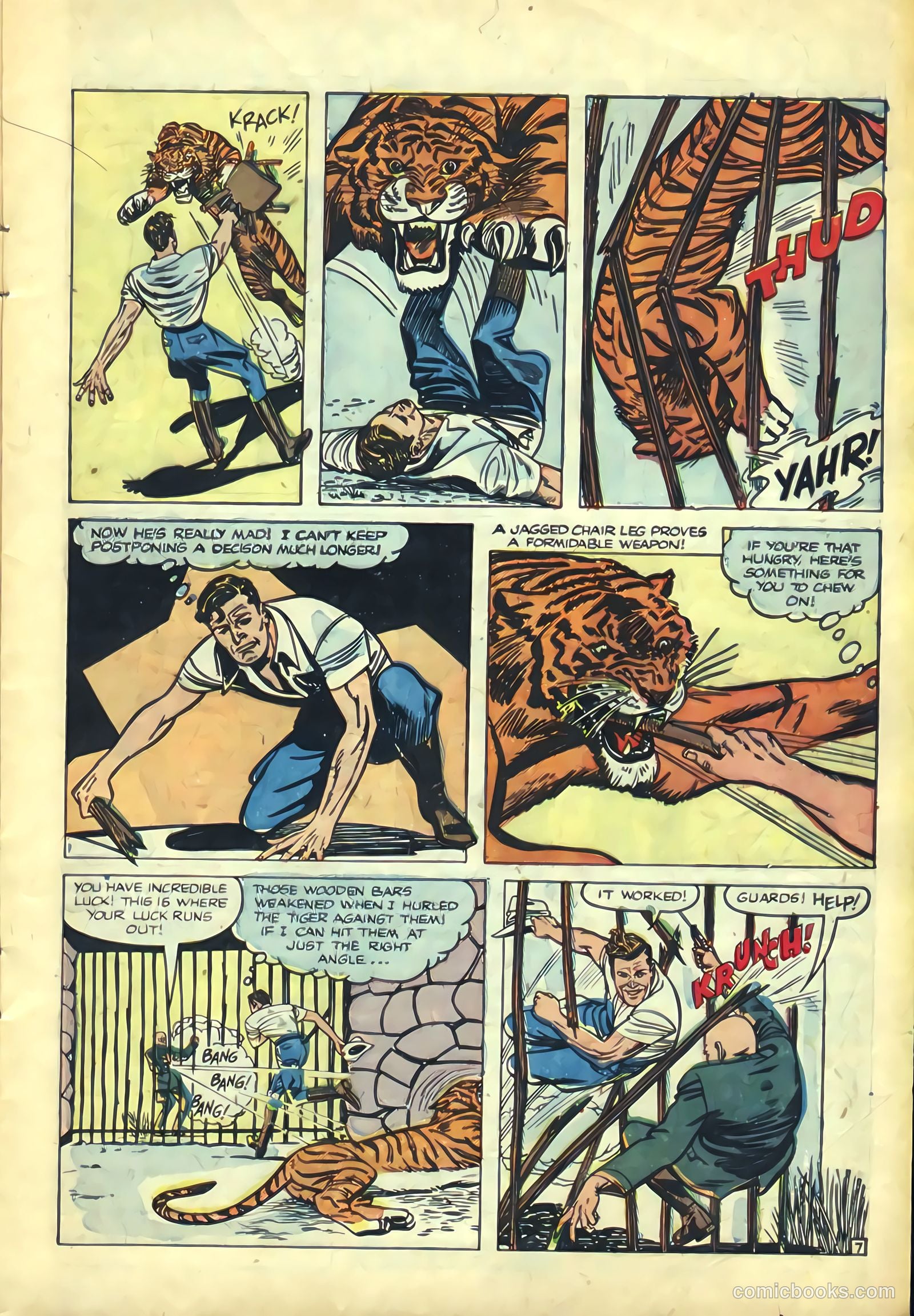 The Amazing Adventures of Buster Crabbe #3 (1955) — page 9 of 36