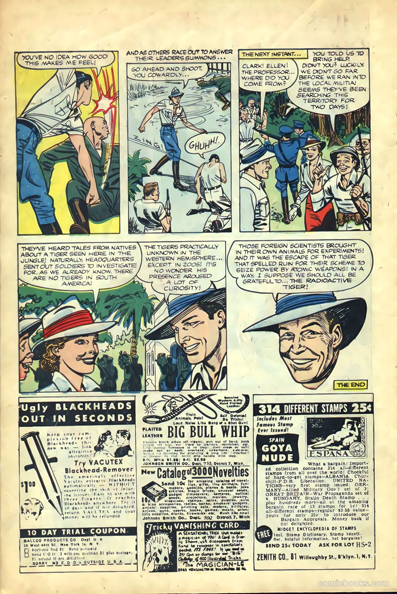 The Amazing Adventures of Buster Crabbe #3 (1955) — page 10 of 36