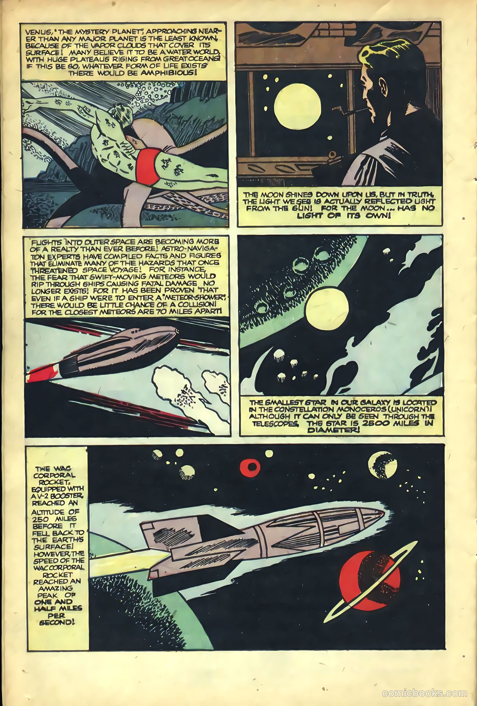 The Amazing Adventures of Buster Crabbe #3 (1955) — page 12 of 36