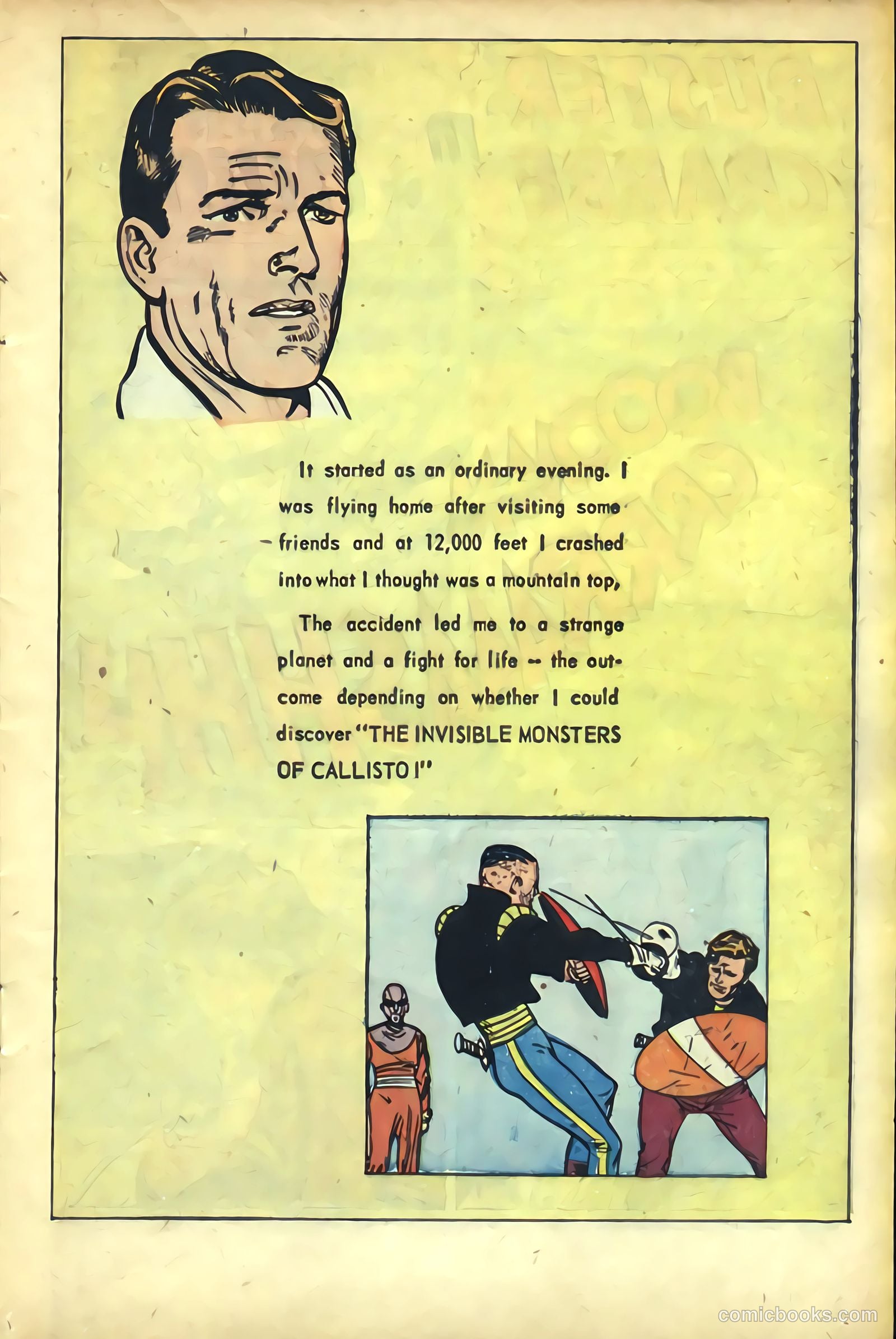 The Amazing Adventures of Buster Crabbe #3 (1955) — page 13 of 36