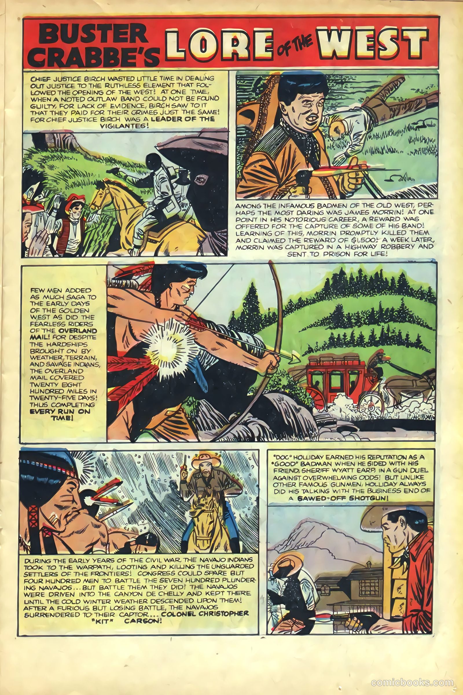 The Amazing Adventures of Buster Crabbe #3 (1955) — page 23 of 36