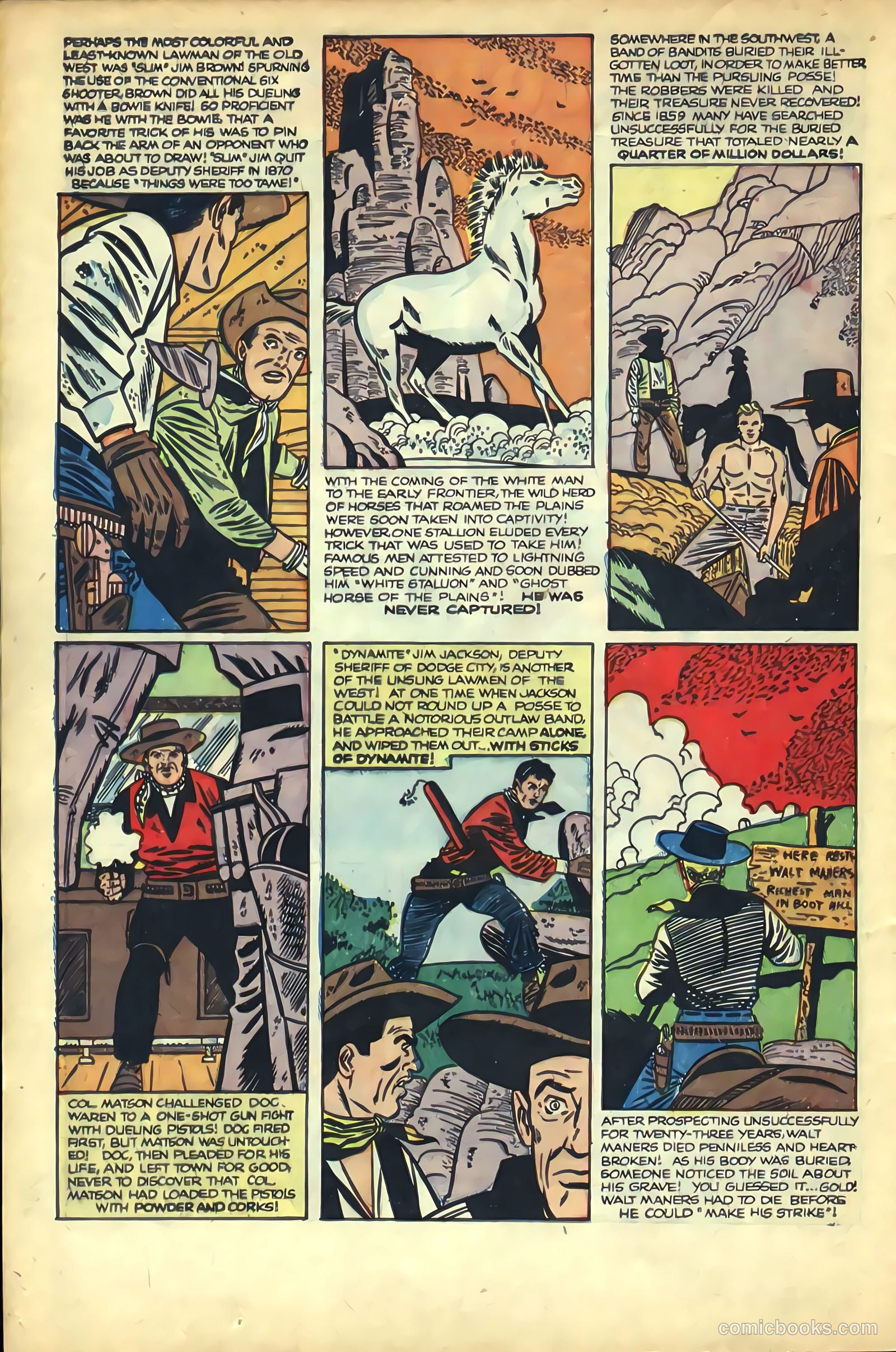 The Amazing Adventures of Buster Crabbe #3 (1955) — page 24 of 36