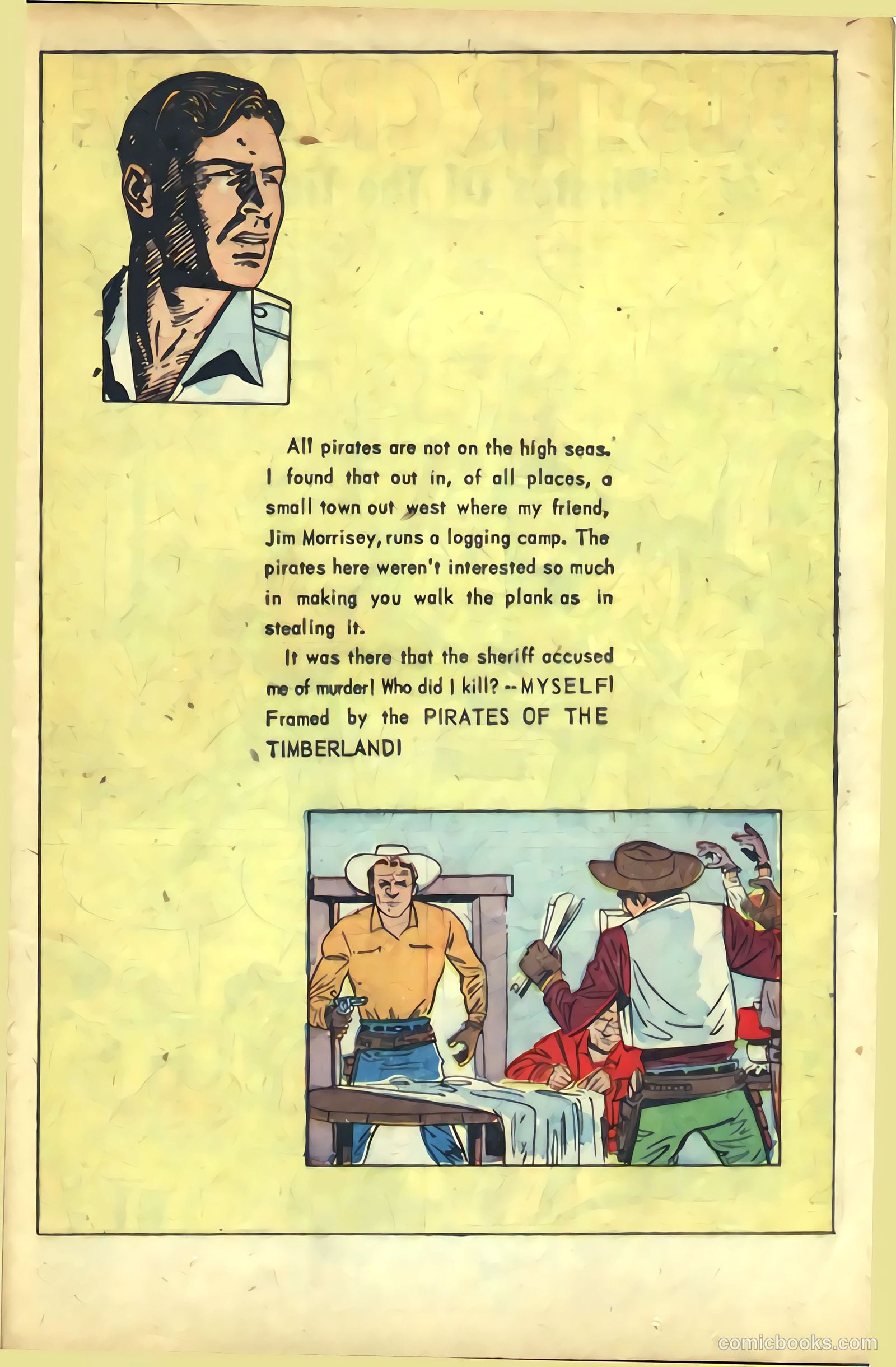 The Amazing Adventures of Buster Crabbe #3 (1955) — page 25 of 36