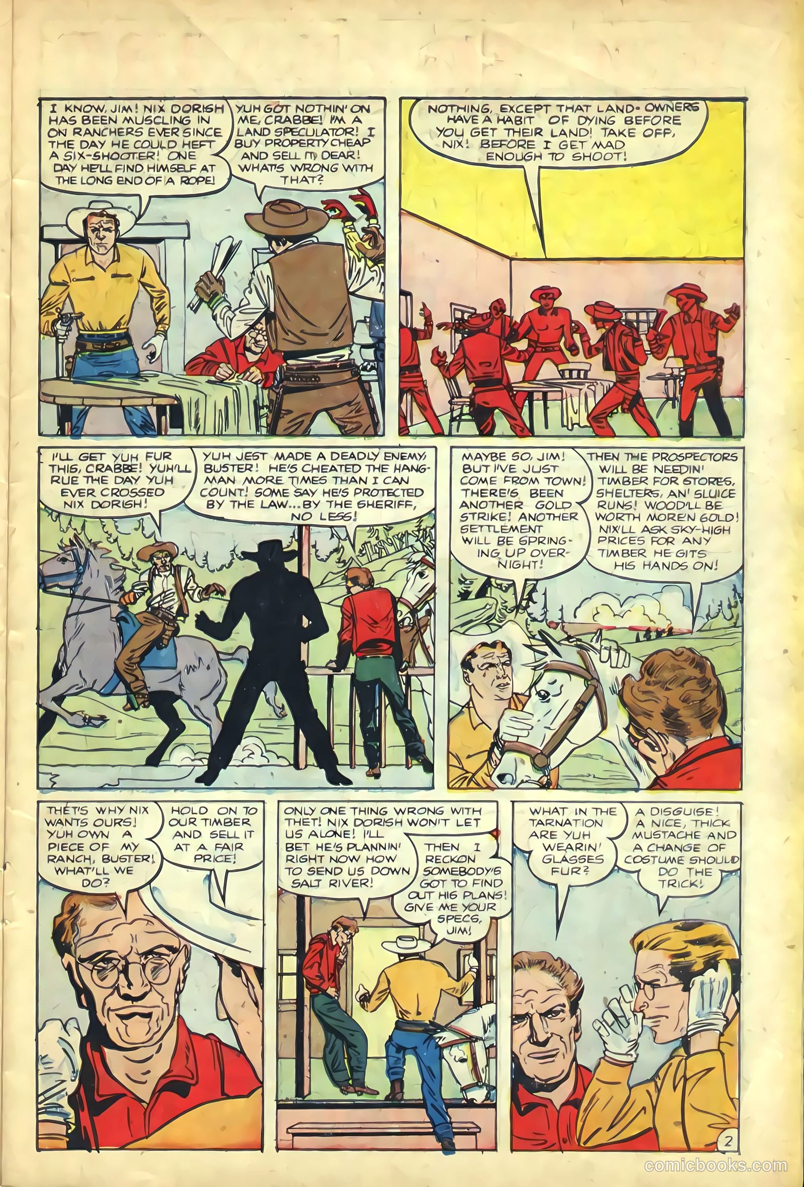The Amazing Adventures of Buster Crabbe #3 (1955) — page 27 of 36