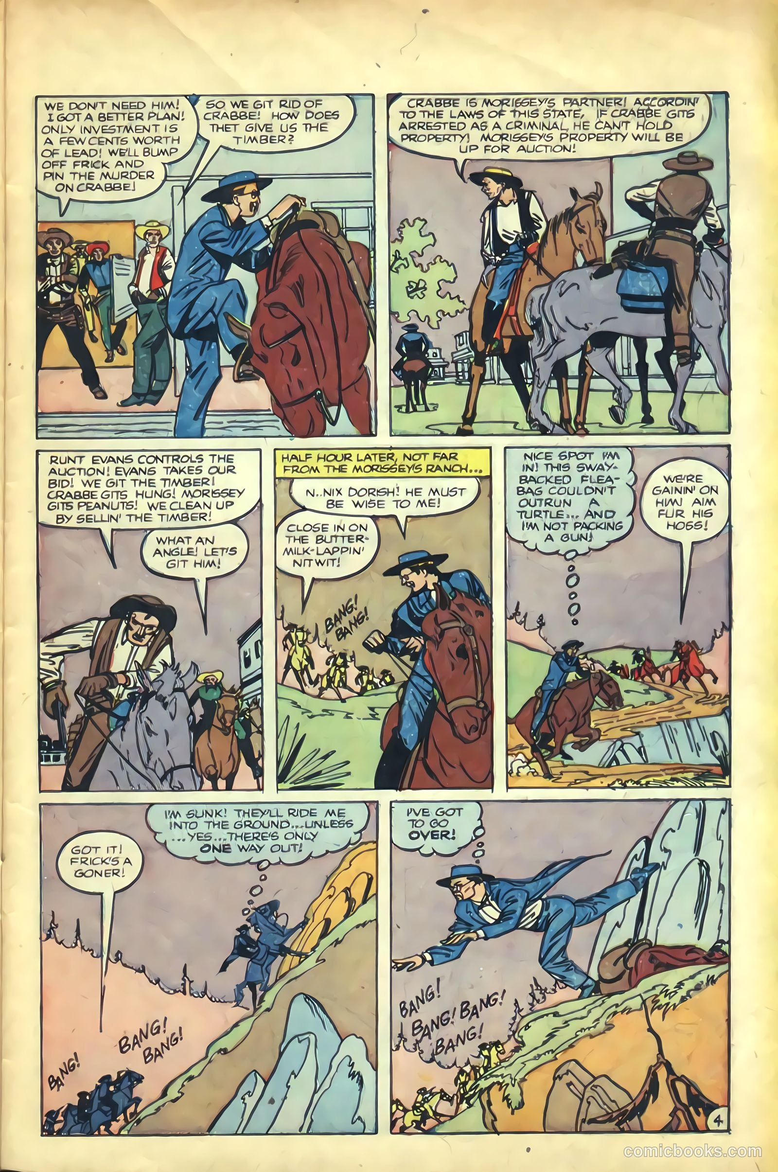 The Amazing Adventures of Buster Crabbe #3 (1955) — page 29 of 36
