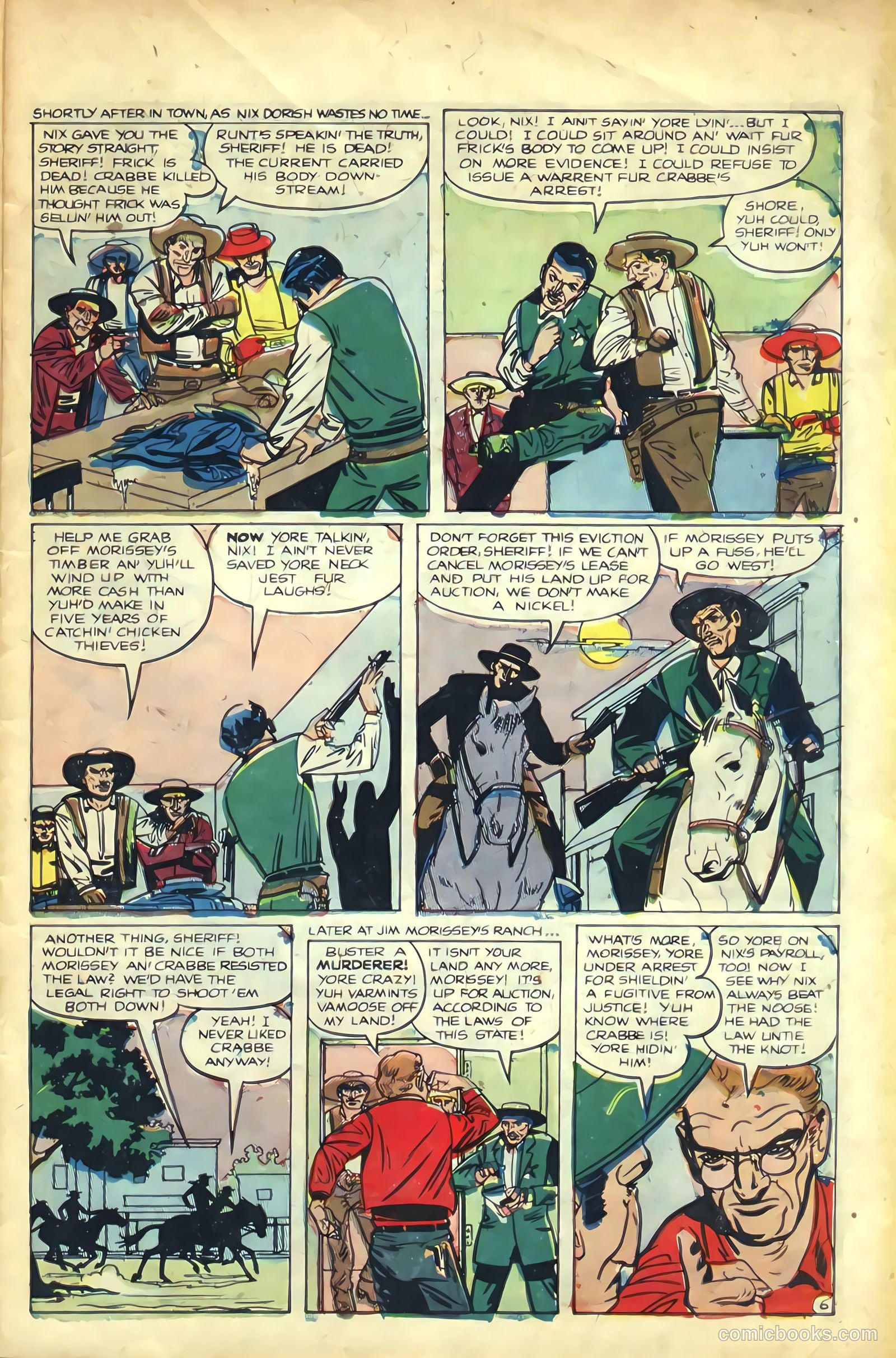 The Amazing Adventures of Buster Crabbe #3 (1955) — page 31 of 36