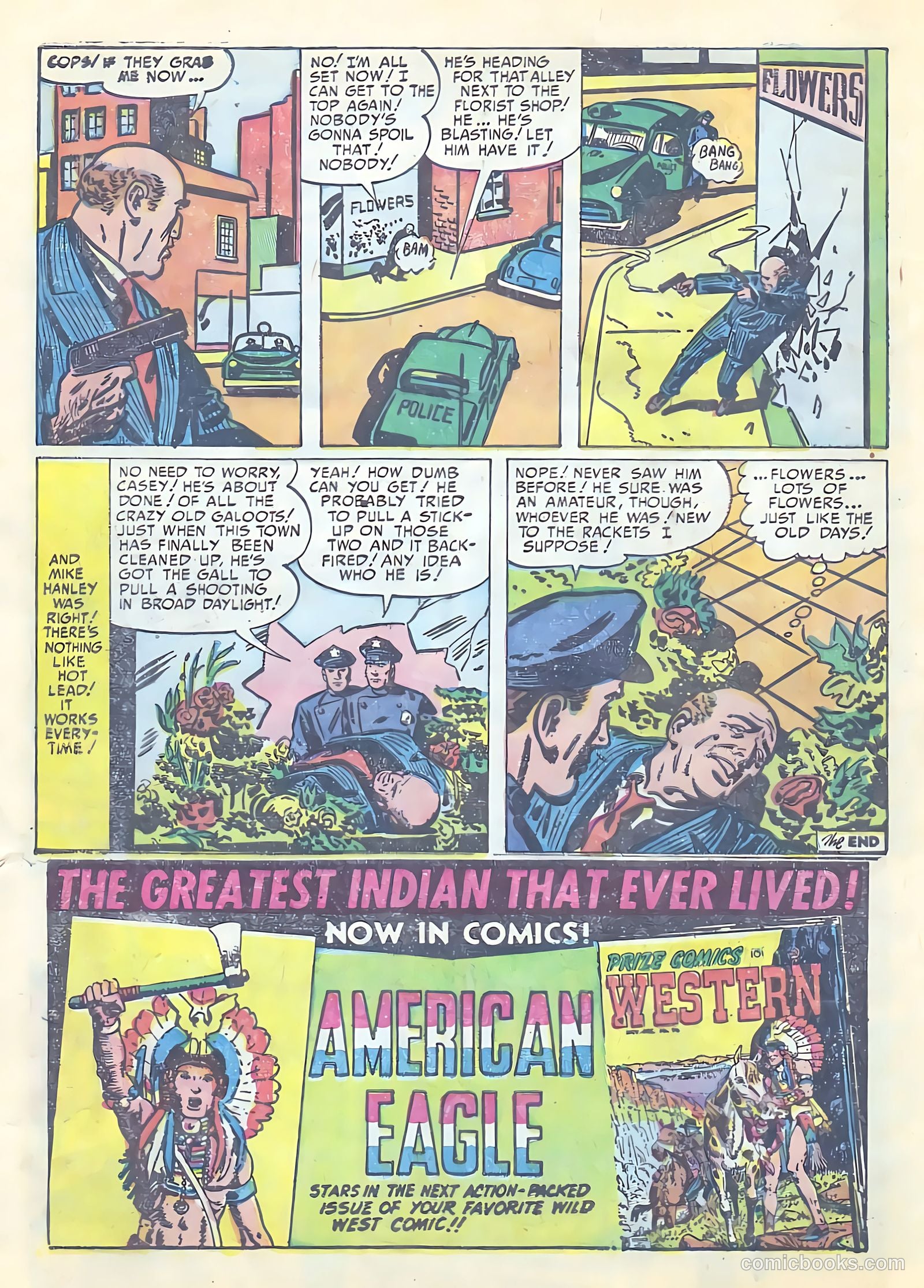 Headline Comics #56 (1949) — page 32 of 36