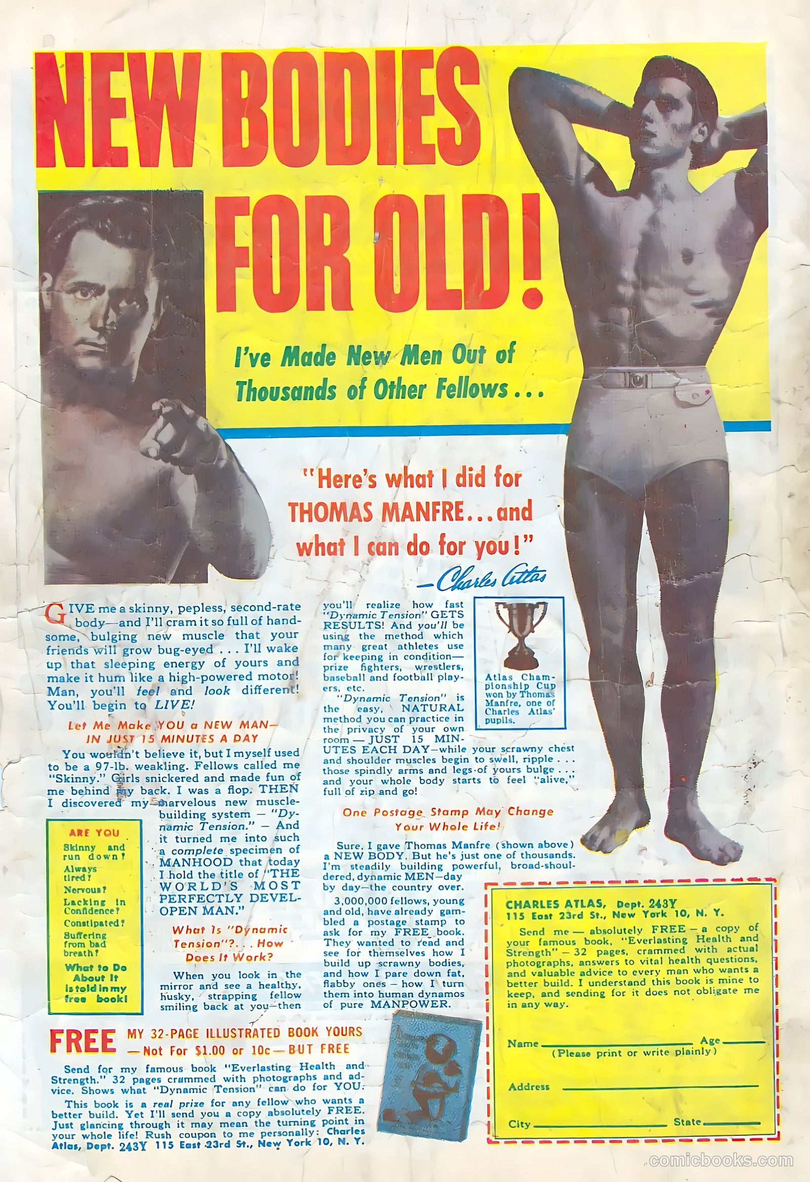 Headline Comics #56 (1949) — page 36 of 36