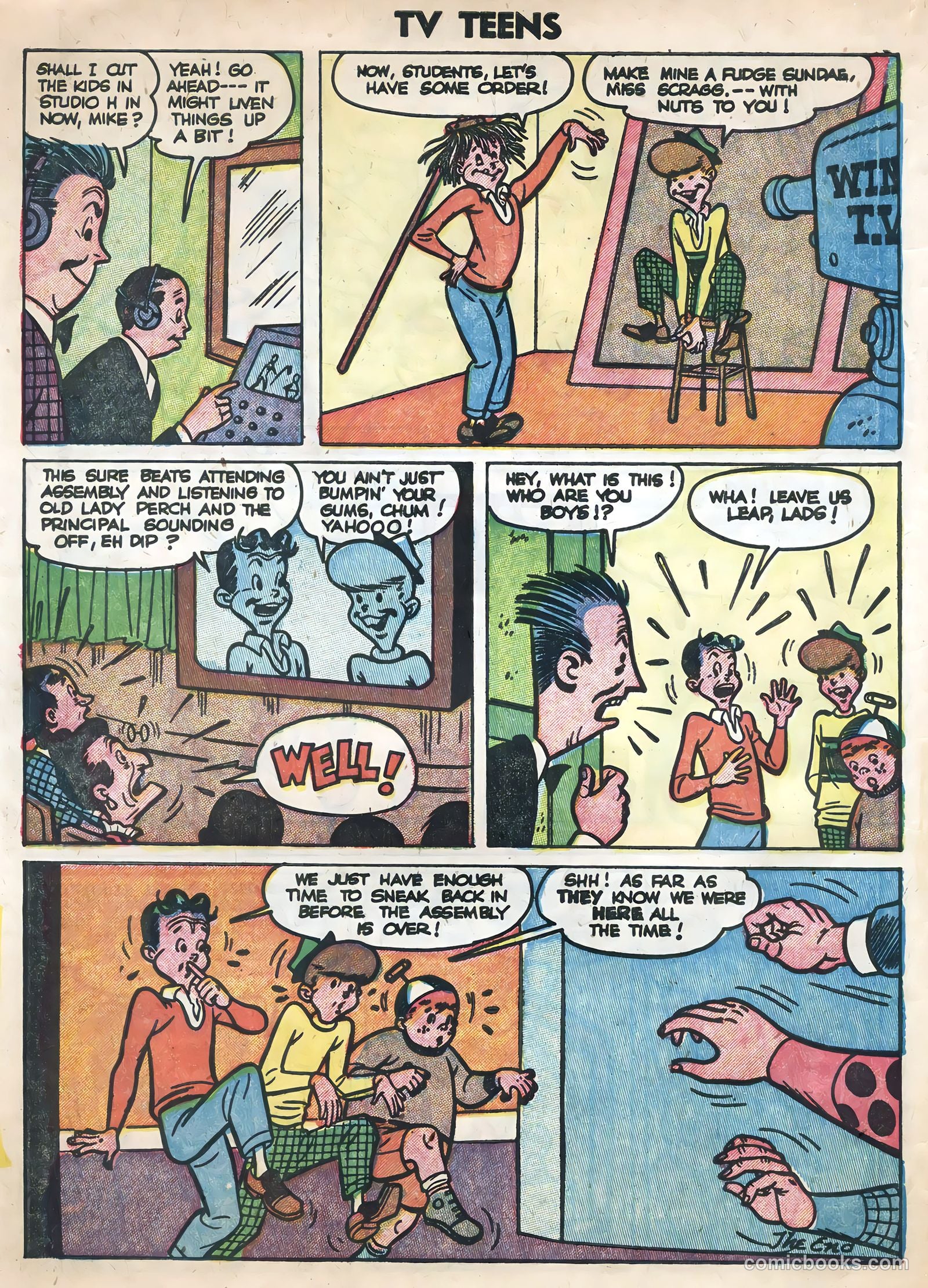 TV Teens #14 (1954) — page 6 of 36