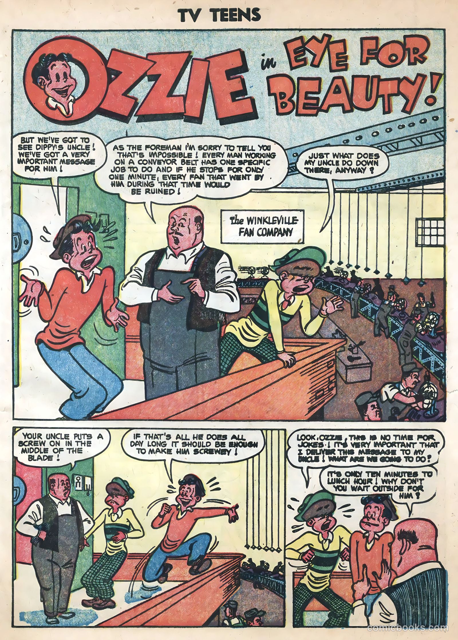 TV Teens #14 (1954) — page 7 of 36