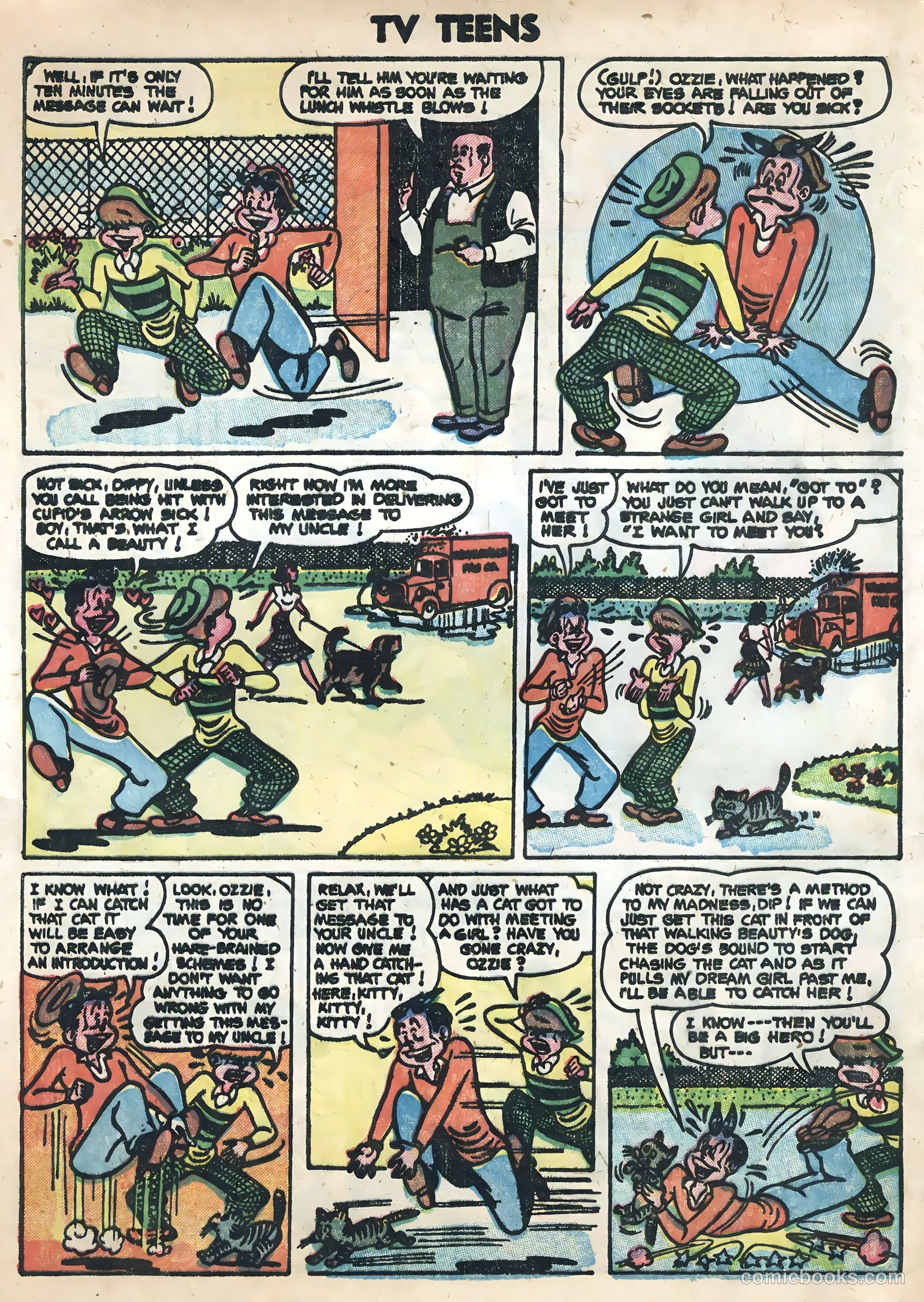 TV Teens #14 (1954) — page 8 of 36