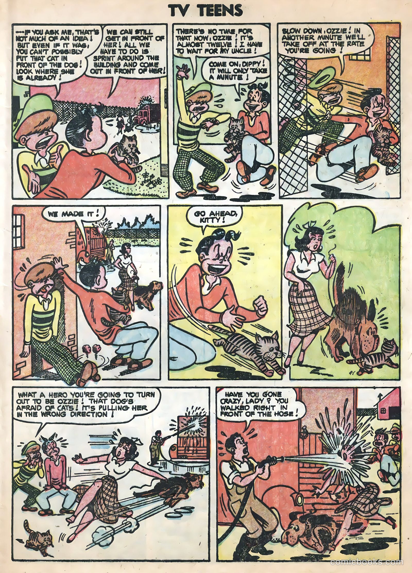 TV Teens #14 (1954) — page 9 of 36