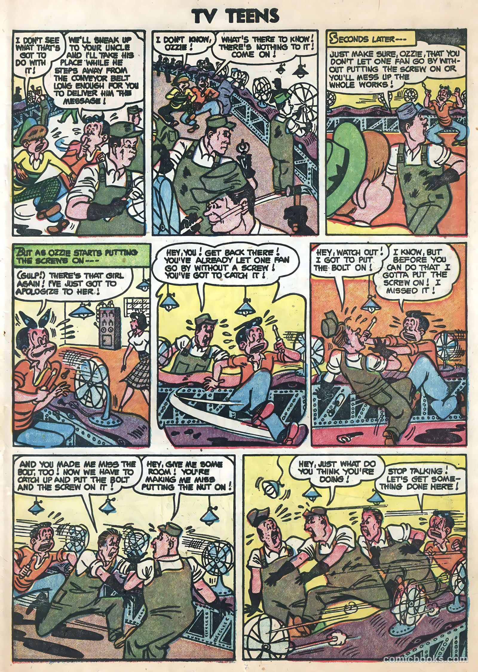 TV Teens #14 (1954) — page 11 of 36