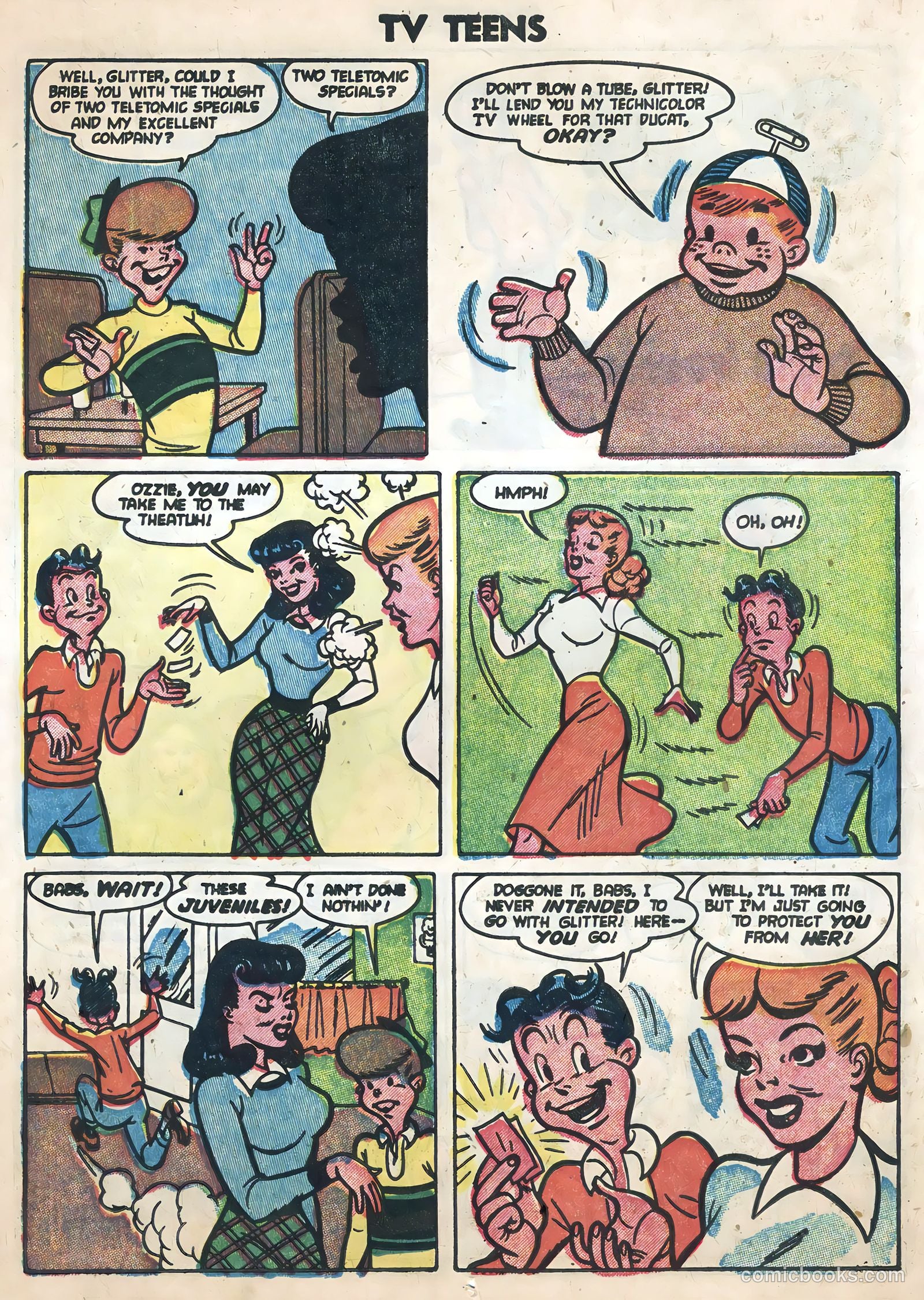 TV Teens #14 (1954) — page 14 of 36