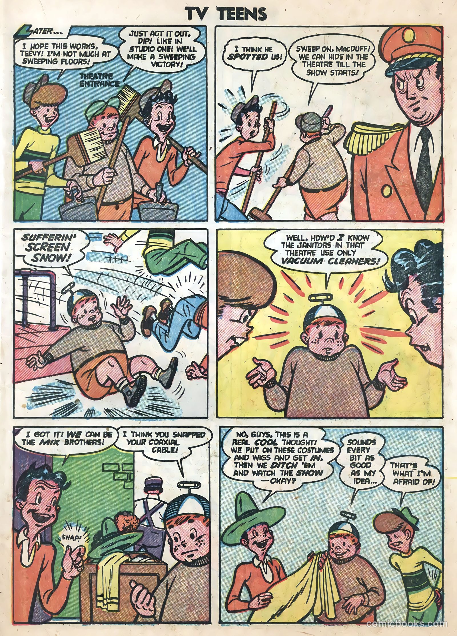 TV Teens #14 (1954) — page 15 of 36