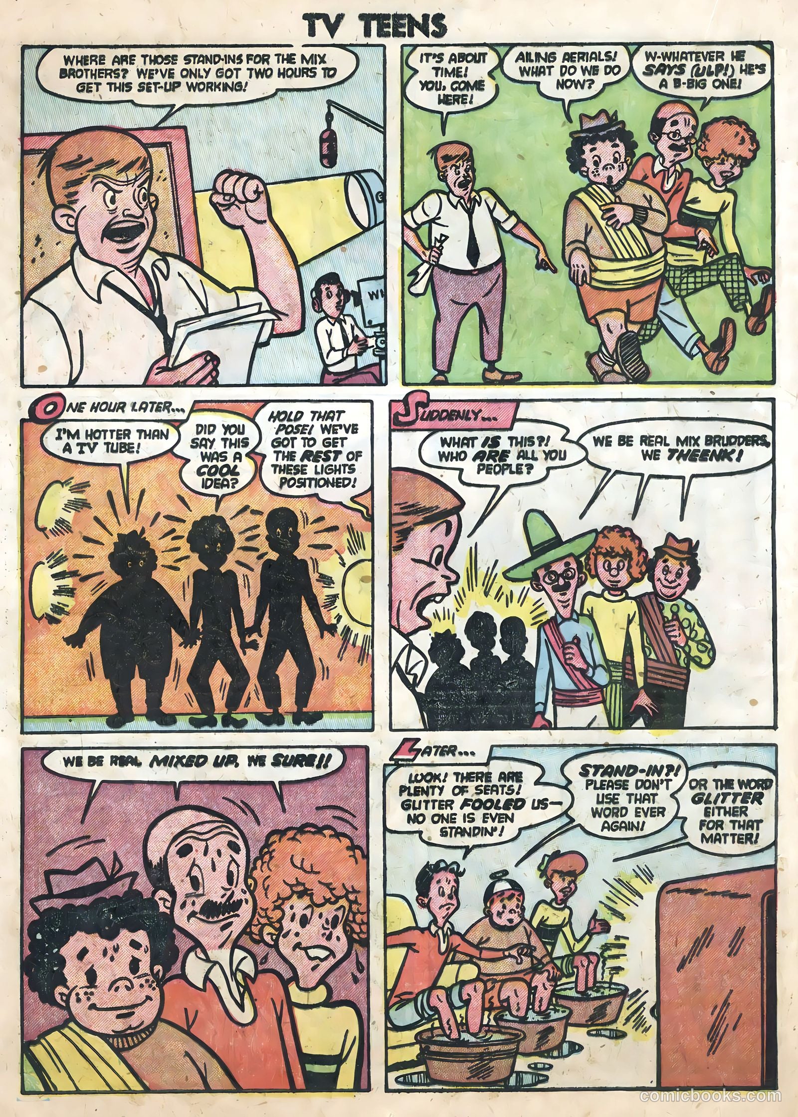 TV Teens #14 (1954) — page 16 of 36
