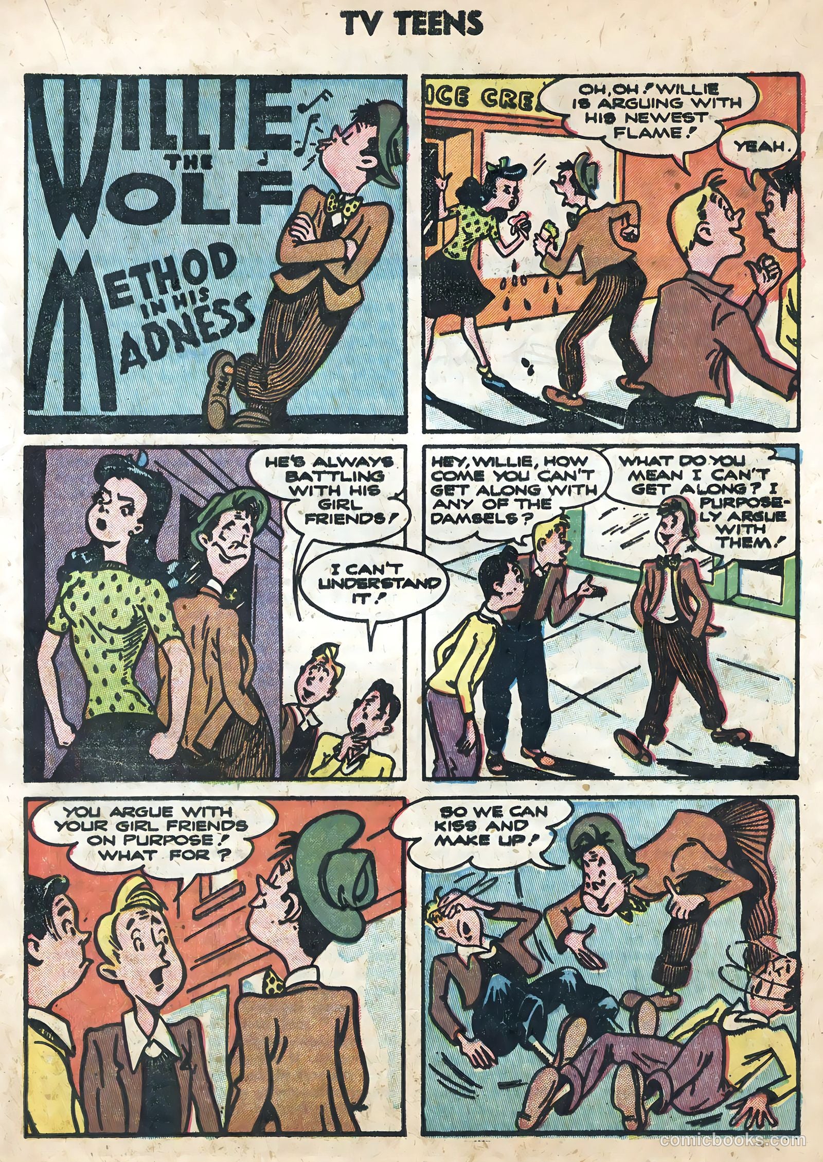 TV Teens #14 (1954) — page 17 of 36