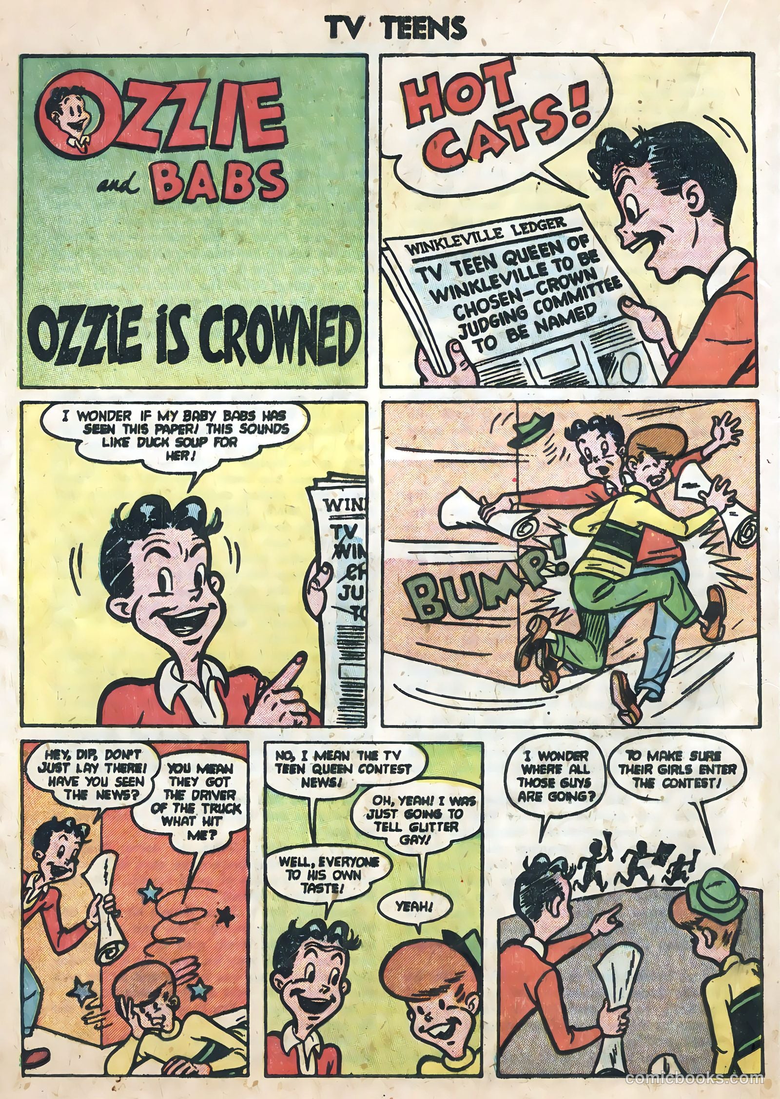 TV Teens #14 (1954) — page 20 of 36