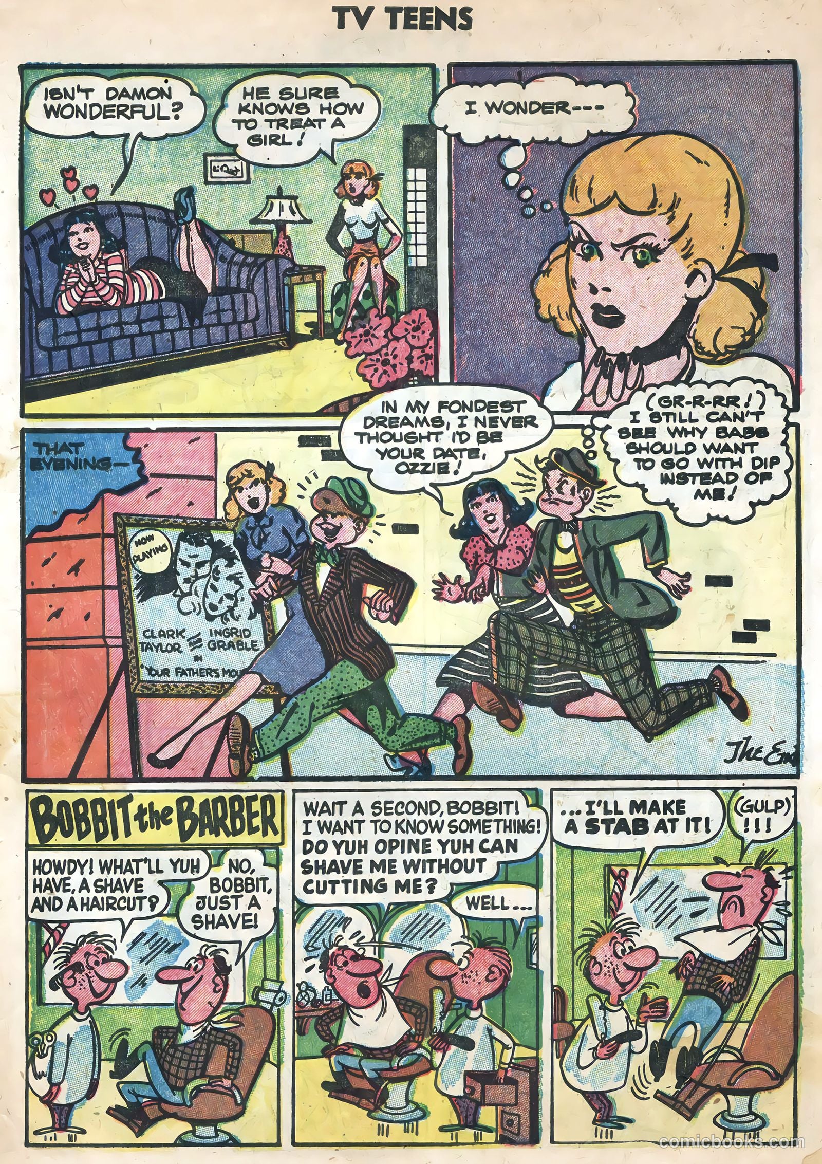 TV Teens #14 (1954) — page 31 of 36