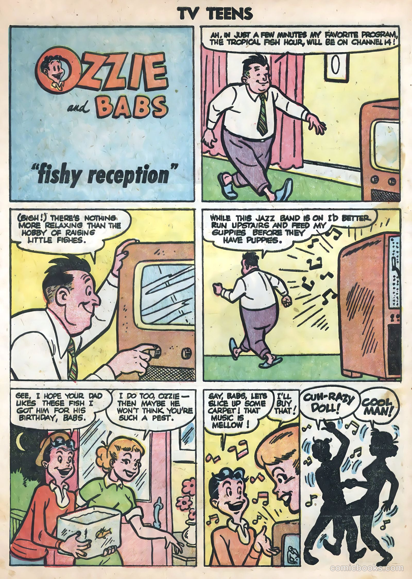 TV Teens #14 (1954) — page 32 of 36