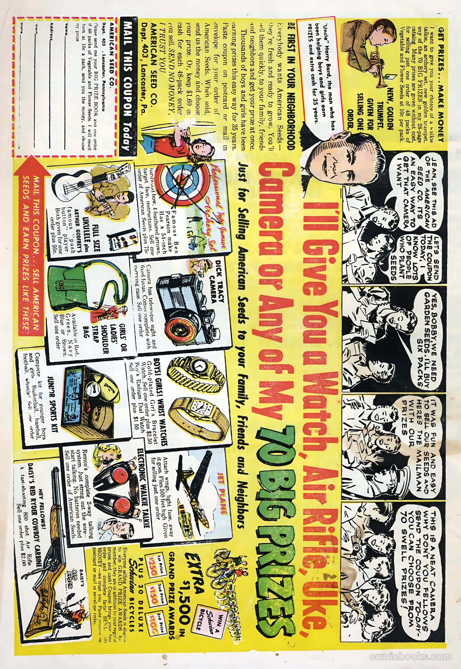 TV Teens #14 (1954) — page 36 of 36
