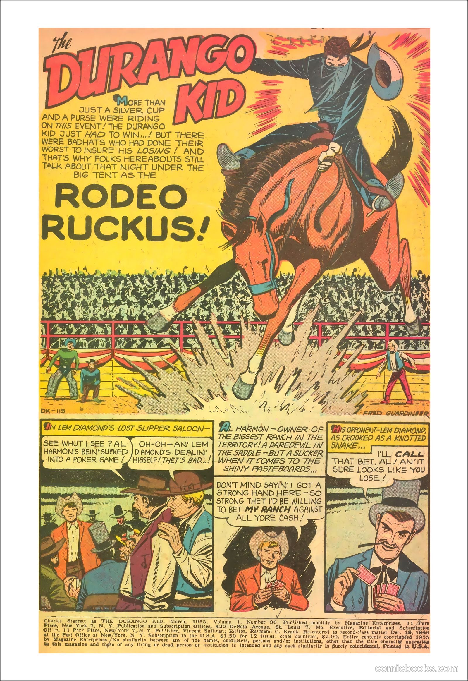 Durango Kid #36 (1955) — page 3 of 36