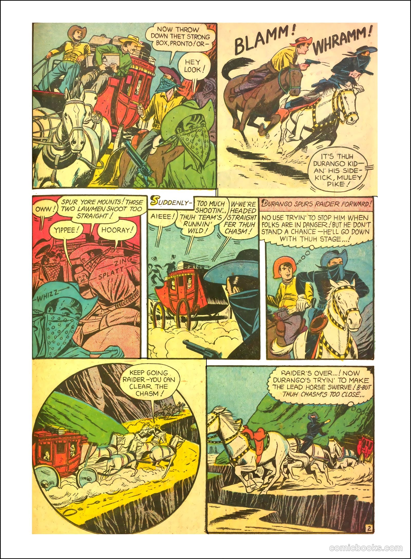 Durango Kid #36 (1955) — page 21 of 36