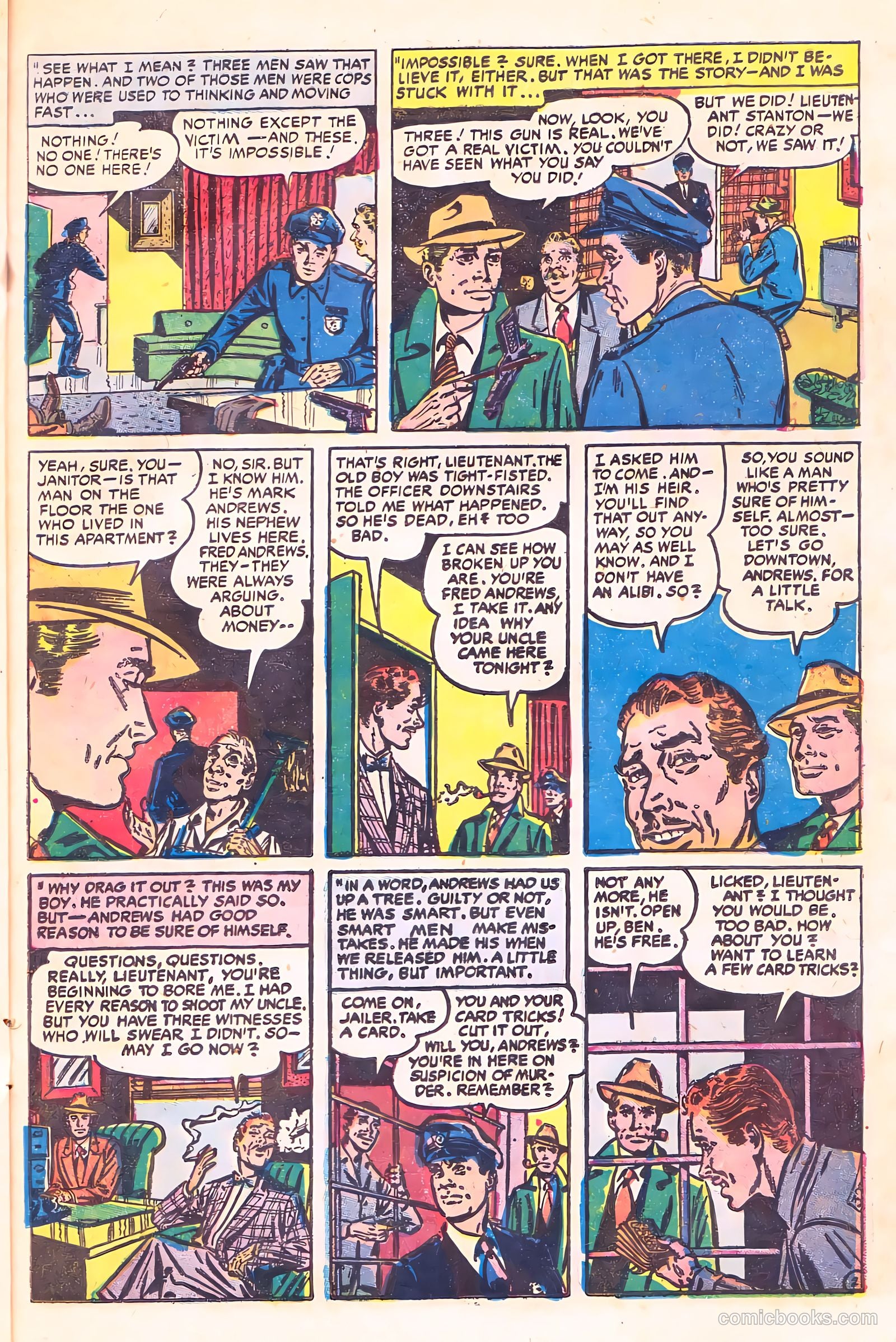 Justice Traps the Guilty #77 (1948) — page 21 of 36