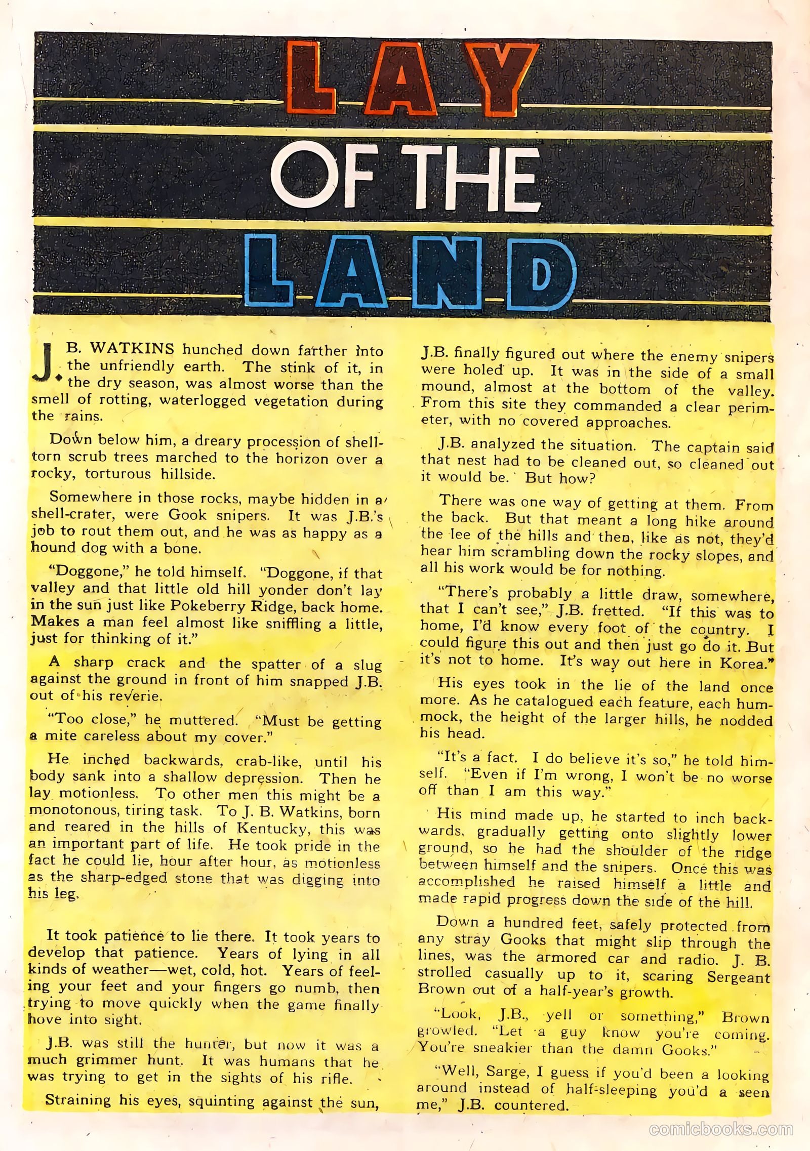 War Stories #1 (1982) — page 17 of 36