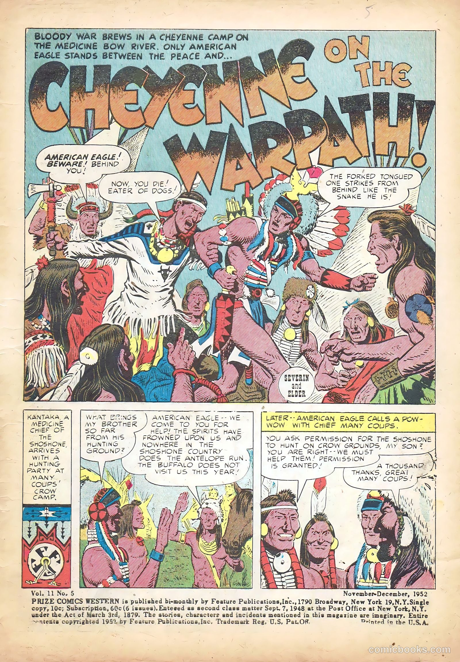 Prize Comics Western #96 (1950) — page 3 of 35