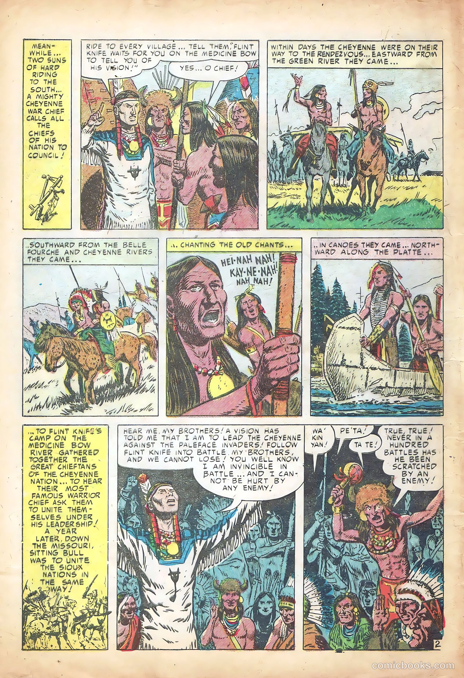 Prize Comics Western #96 (1950) — page 4 of 35