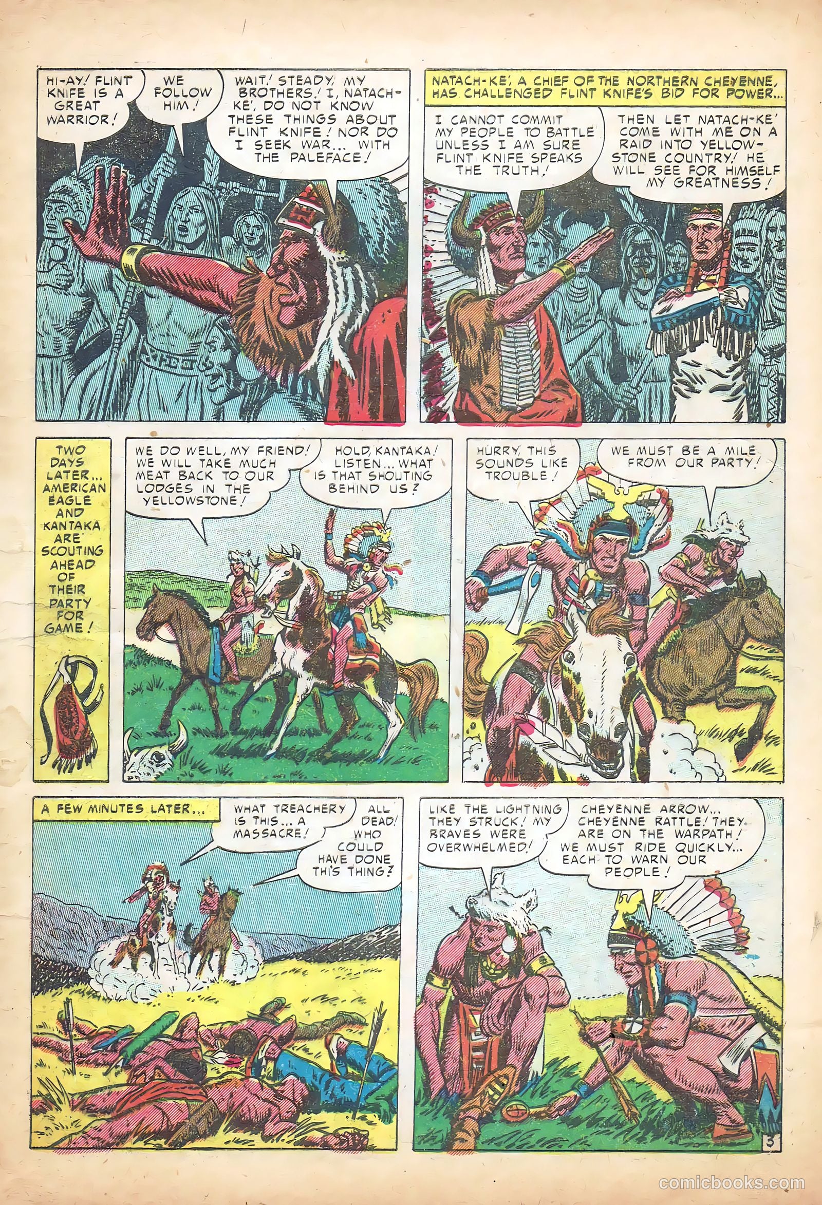 Prize Comics Western #96 (1950) — page 5 of 35