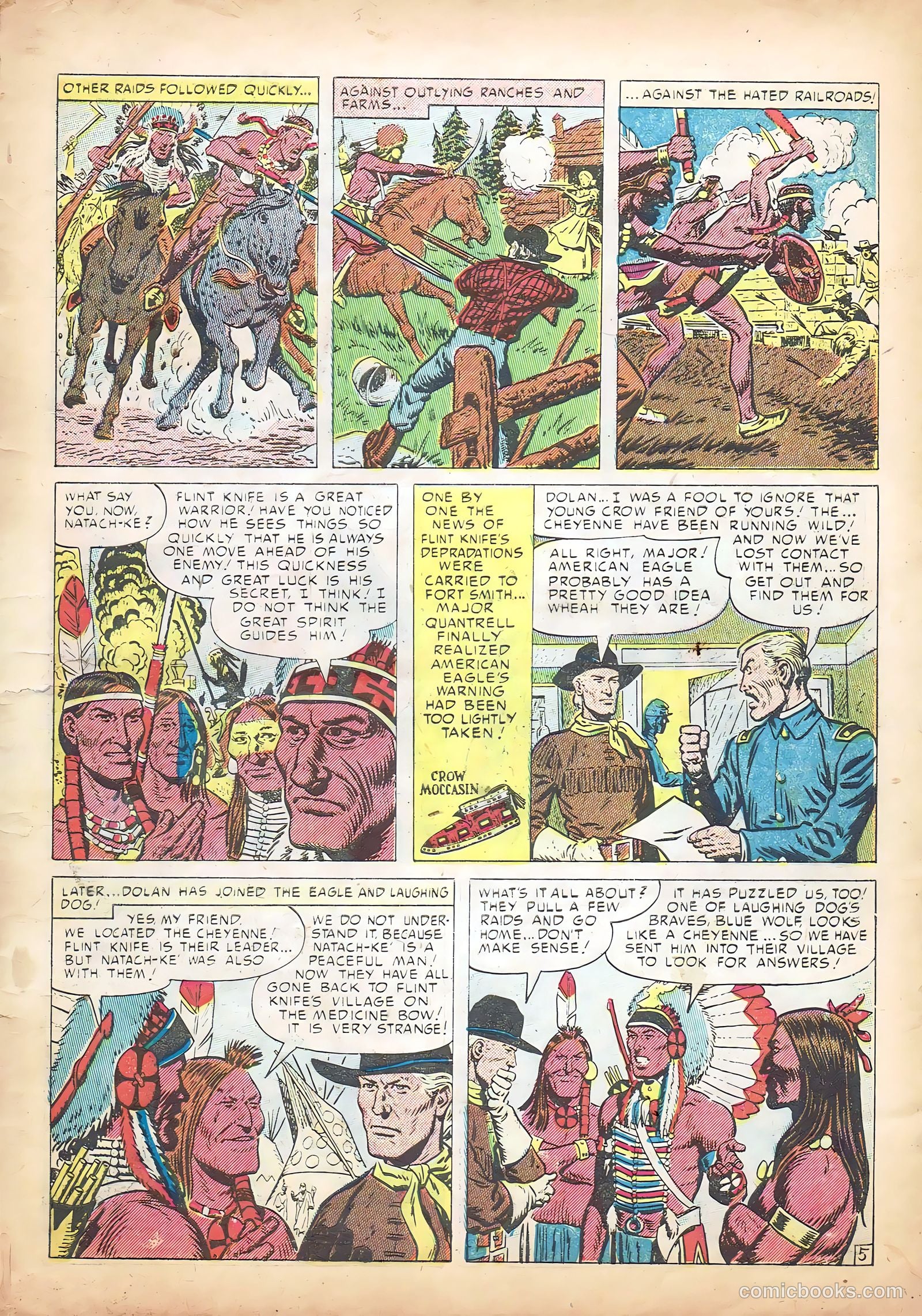 Prize Comics Western #96 (1950) — page 7 of 35
