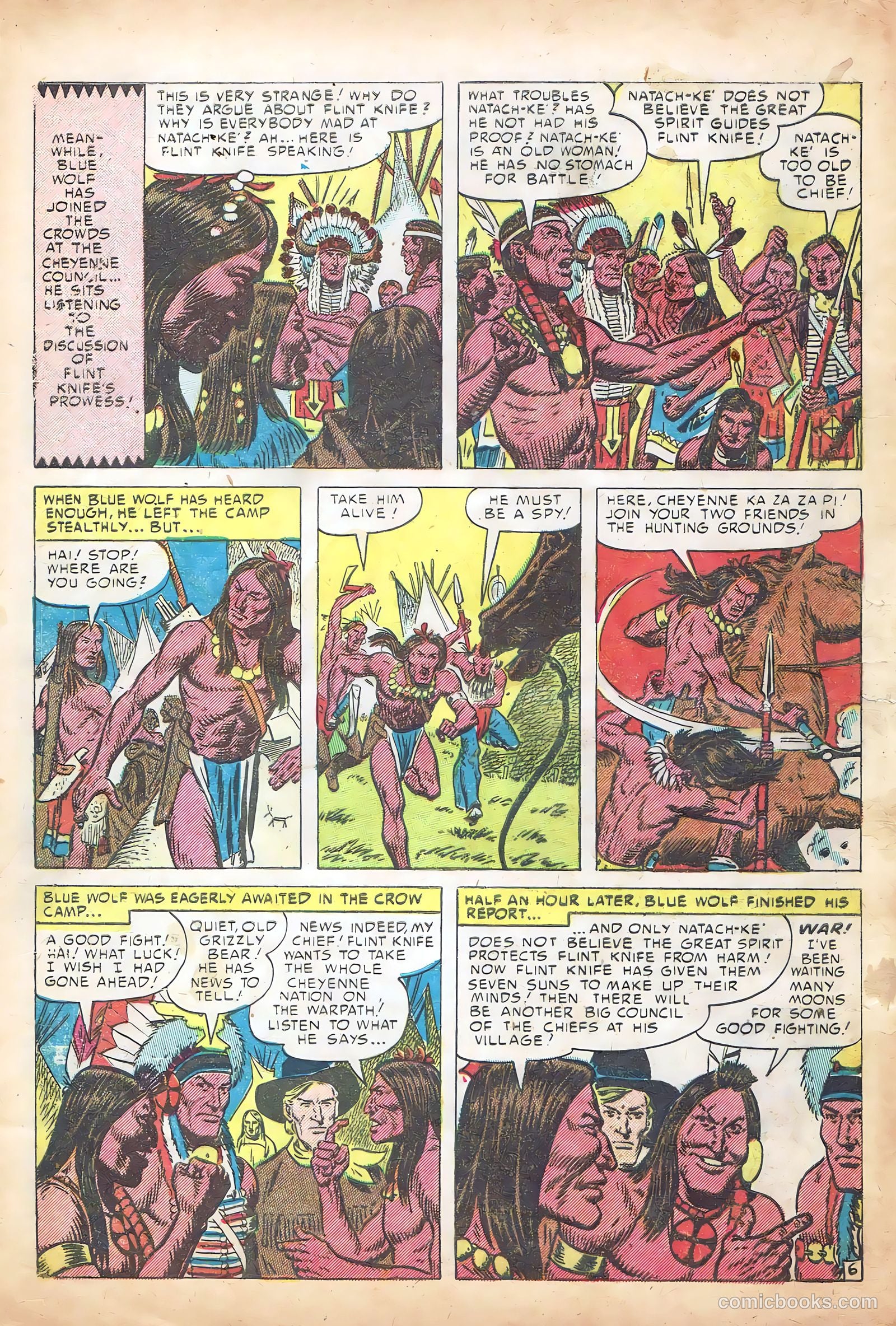 Prize Comics Western #96 (1950) — page 8 of 35