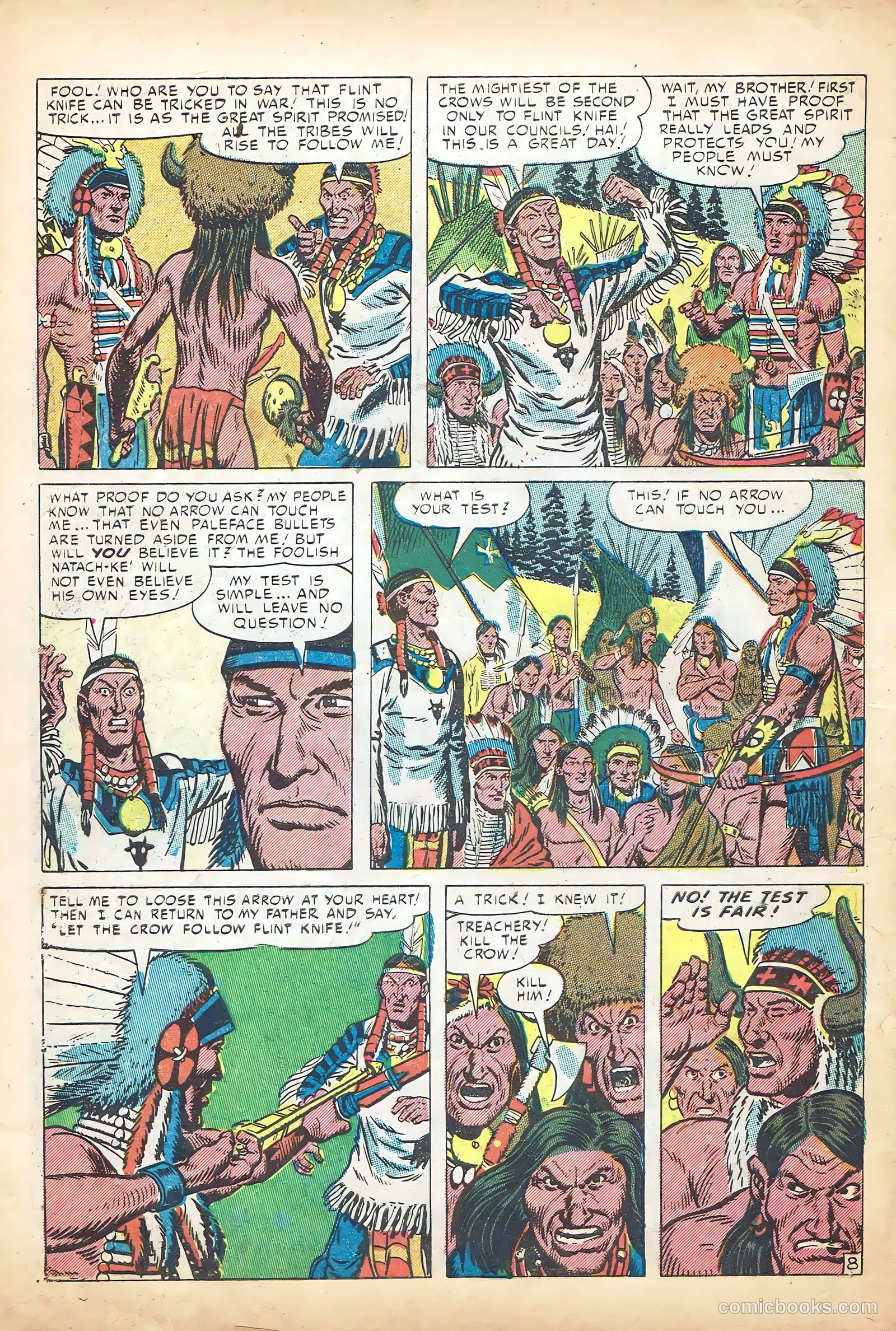 Prize Comics Western #96 (1950) — page 10 of 35