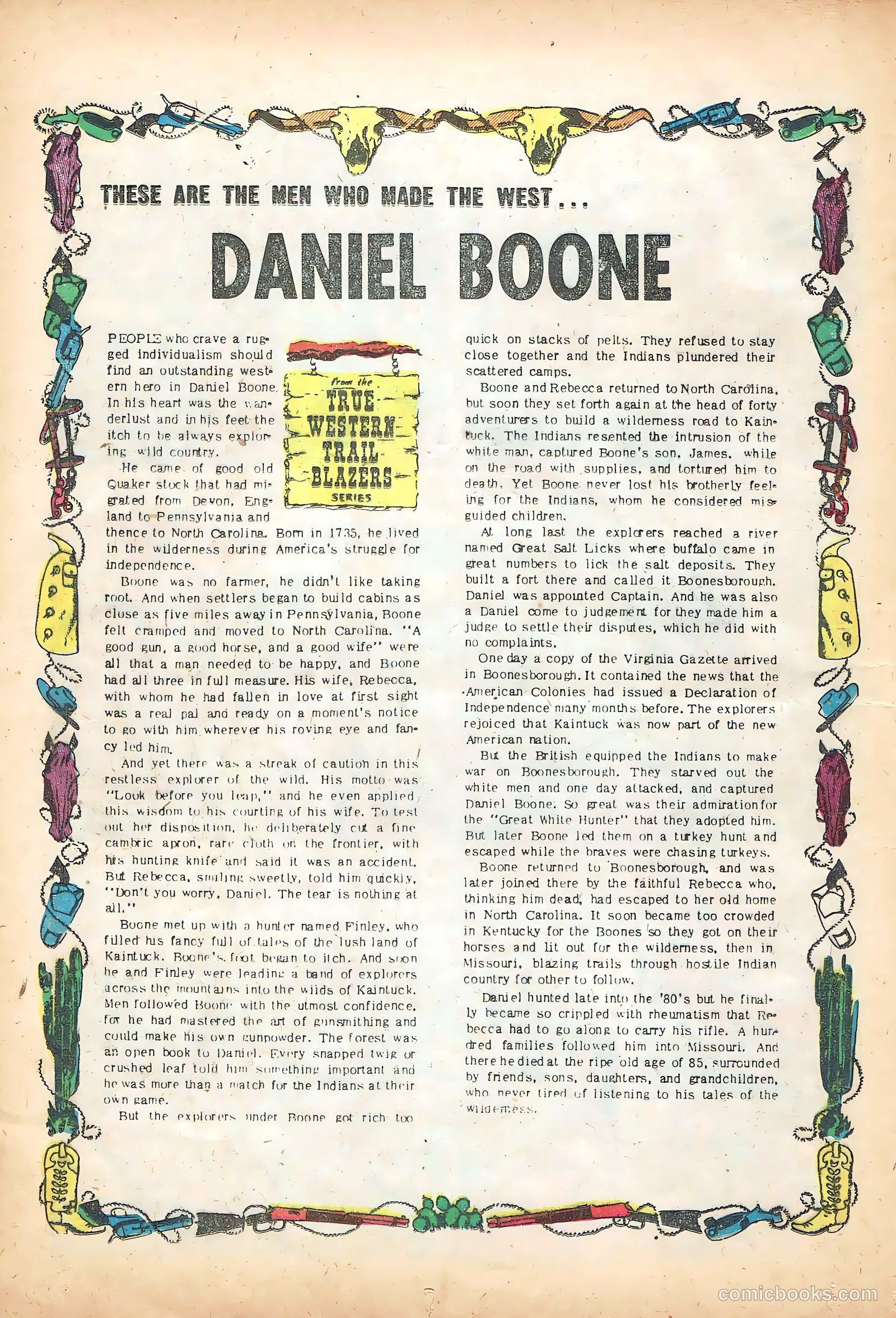 Prize Comics Western #96 (1950) — page 12 of 35