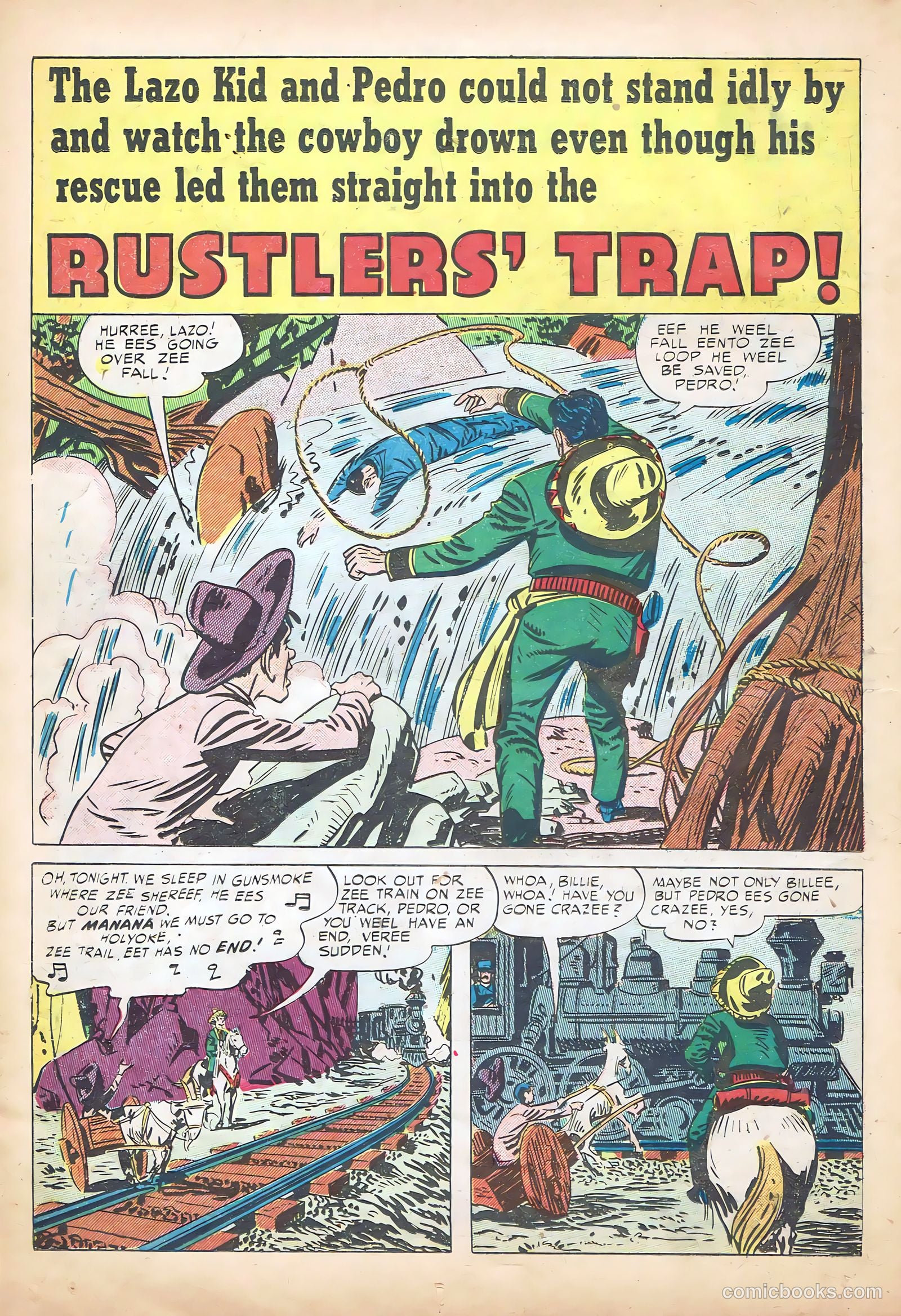 Prize Comics Western #96 (1950) — page 14 of 35