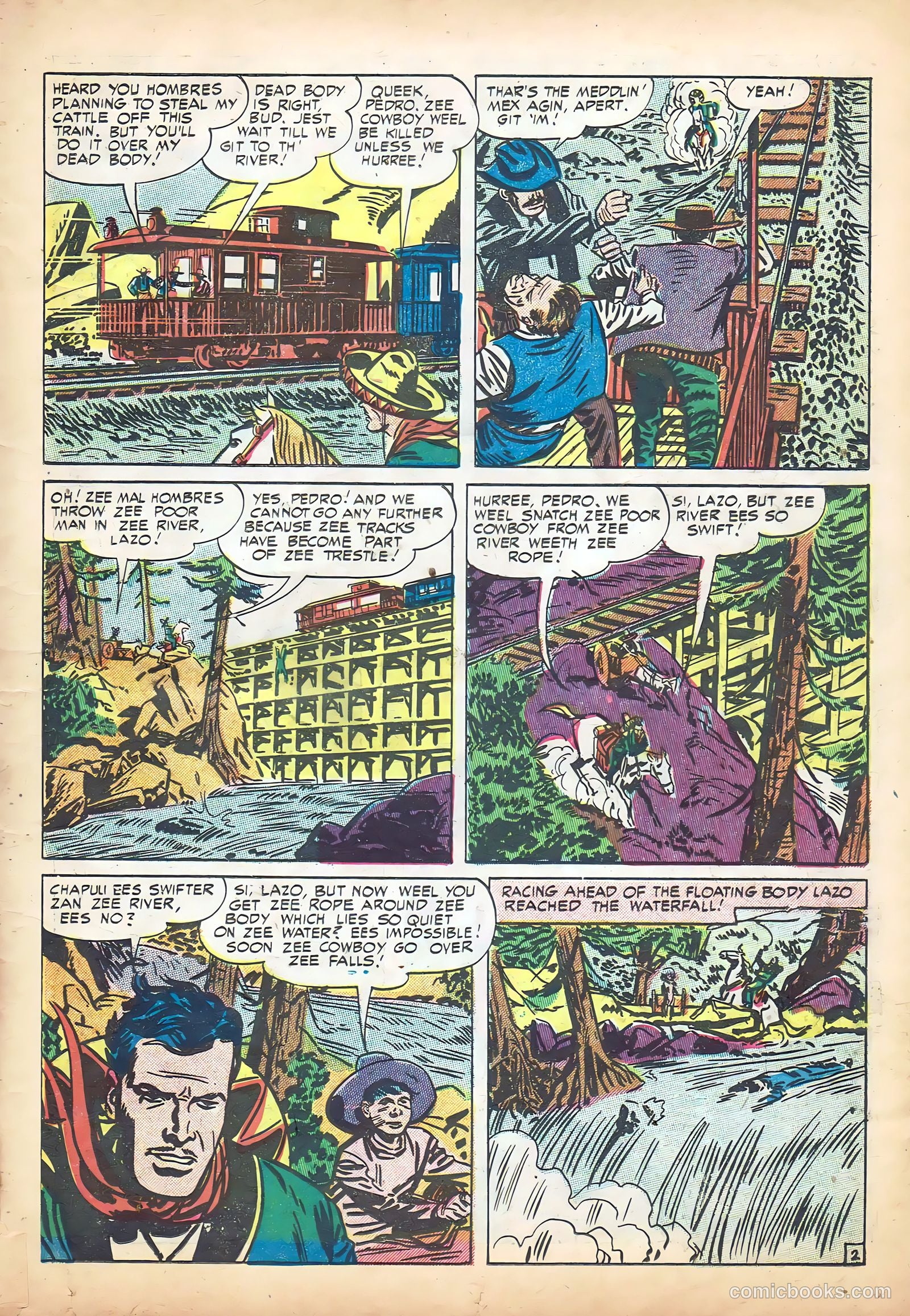 Prize Comics Western #96 (1950) — page 15 of 35