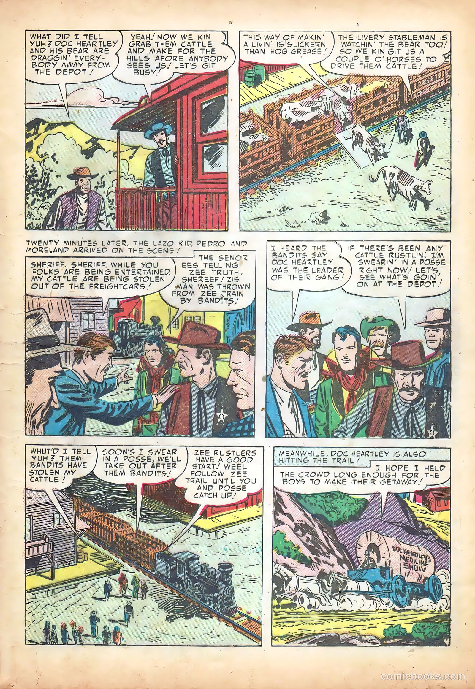 Prize Comics Western #96 (1950) — page 17 of 35