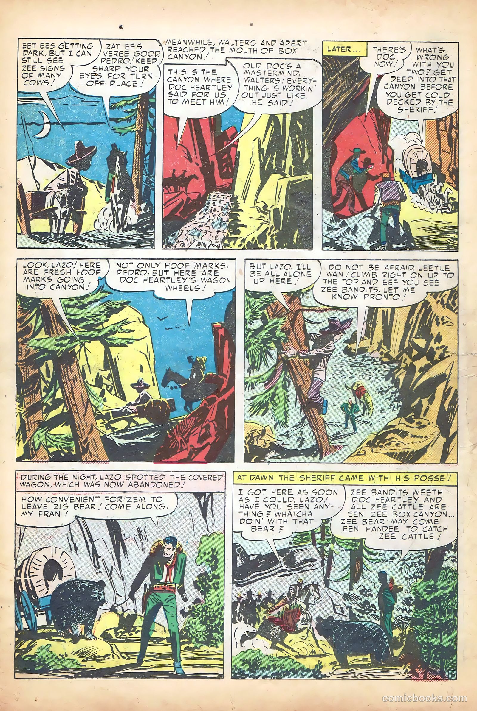 Prize Comics Western #96 (1950) — page 18 of 35